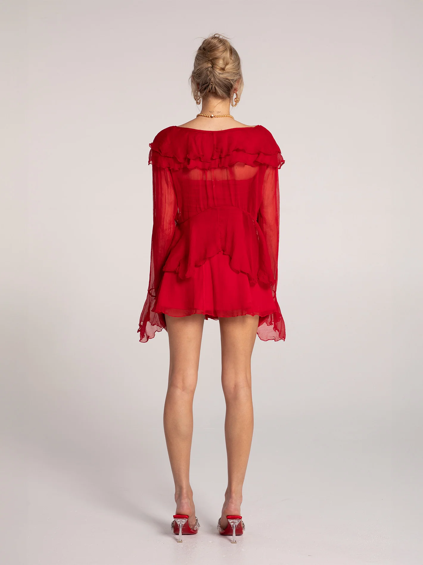 Annika Cardigan (Red)
