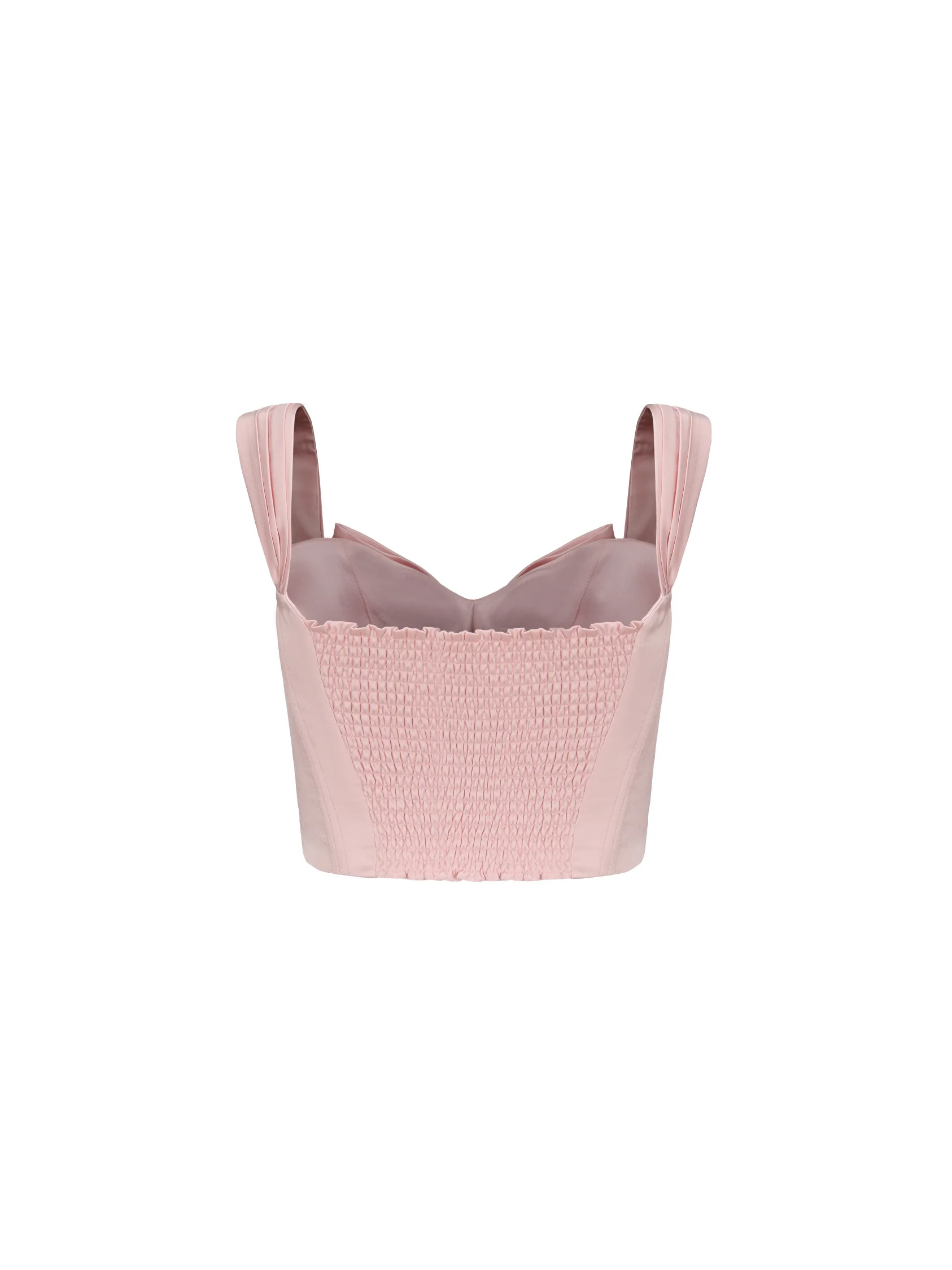 Alexandra Bow Top (Pink) (Final Sale)