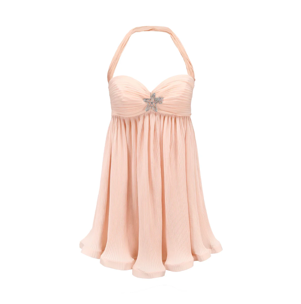 Jamara Halter Mini Dress (Pink)