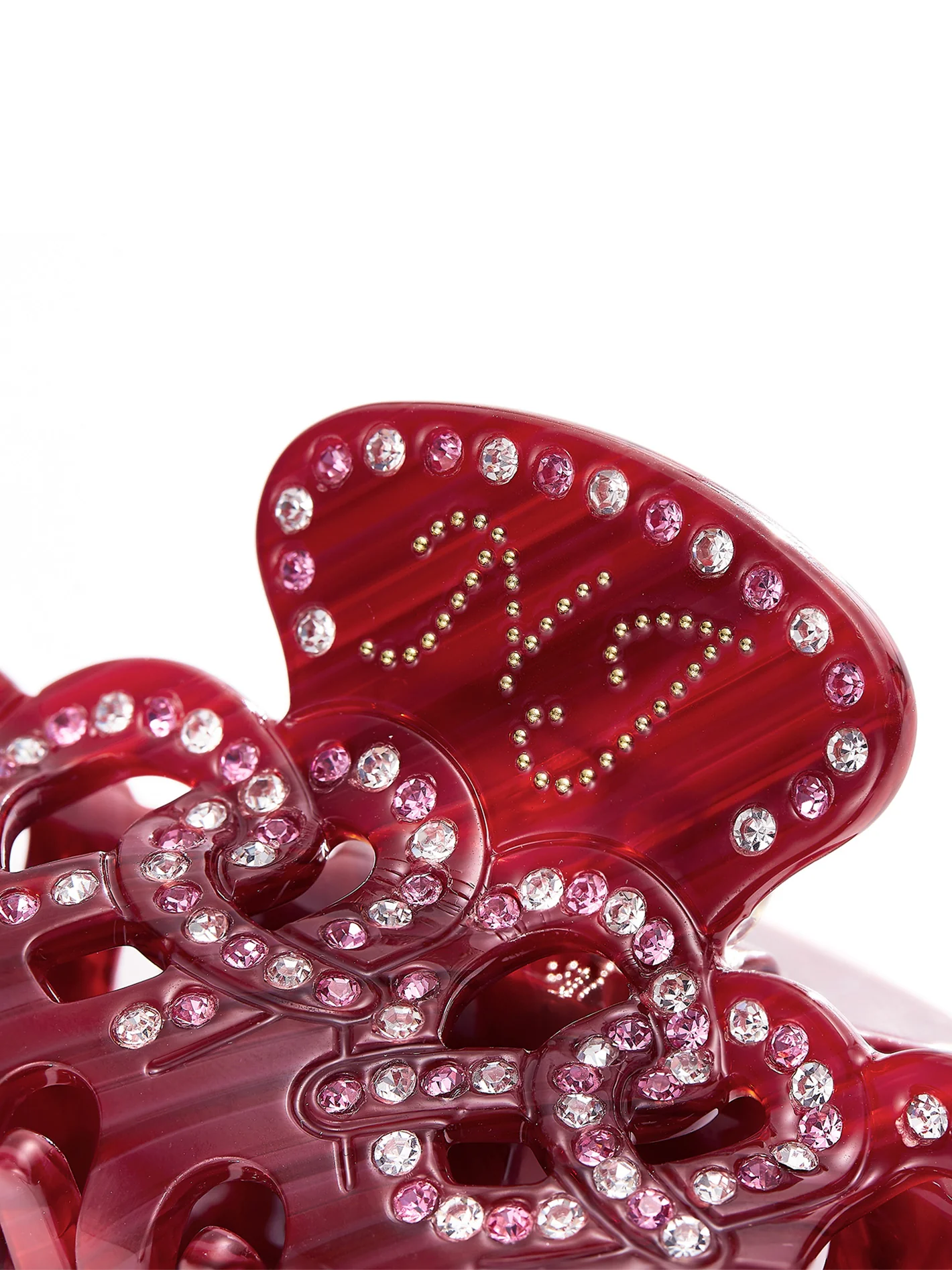 Kendall Claw Clip (Red) (Final Sale)