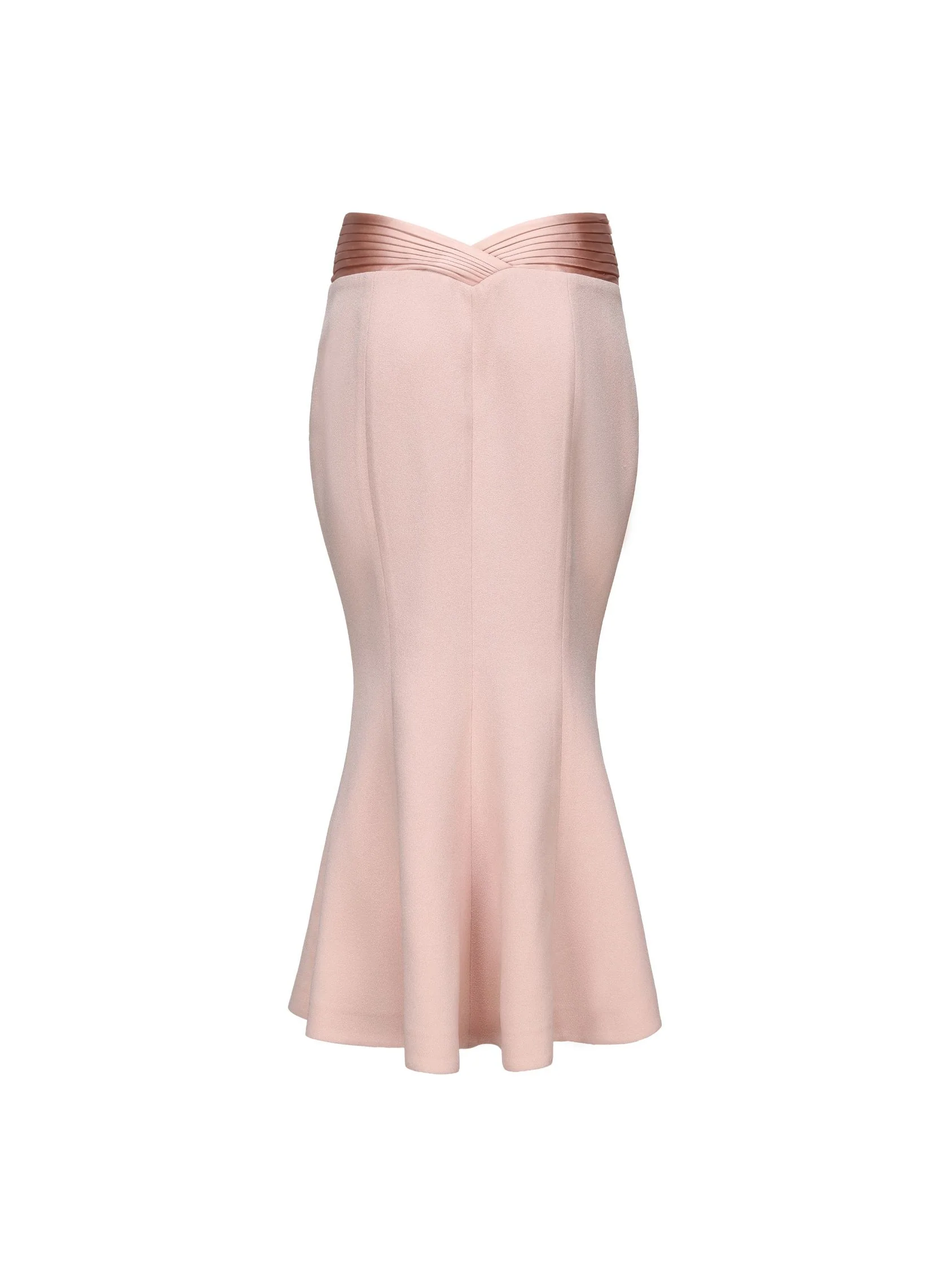 Belle Satin Skirt (Light Pink) (Final Sale)