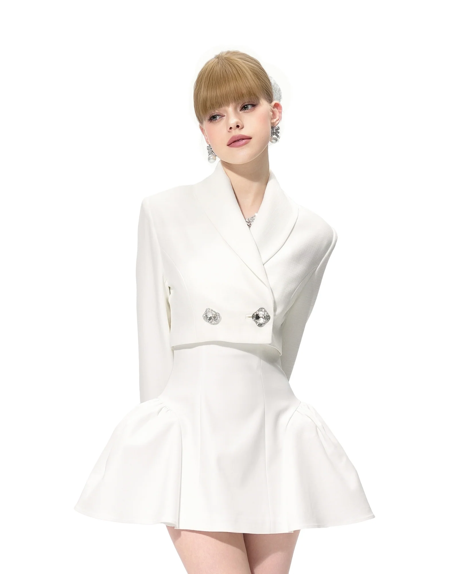 Flora Dress (White)