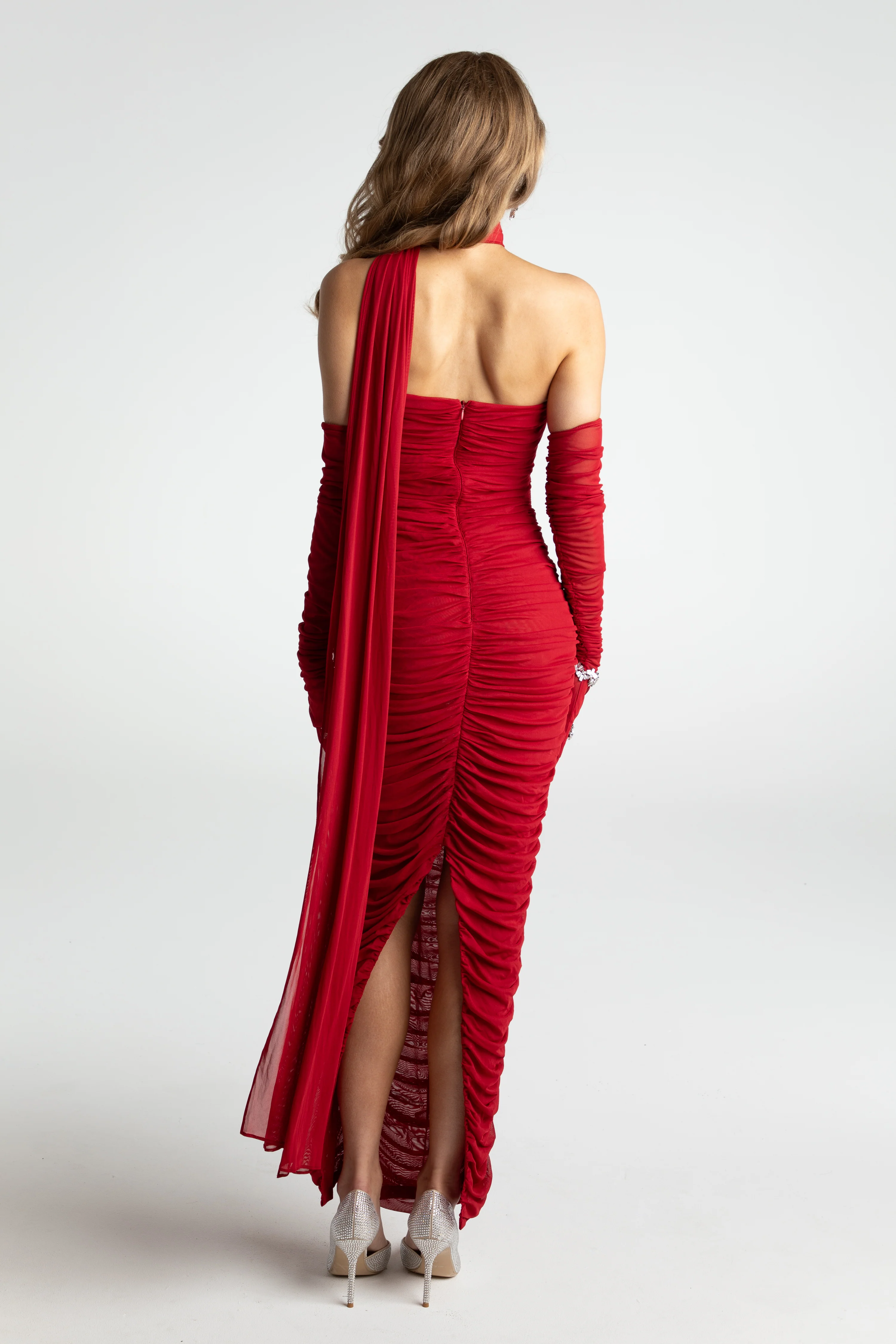 Kimberly Dress (Red) (Final Sale)