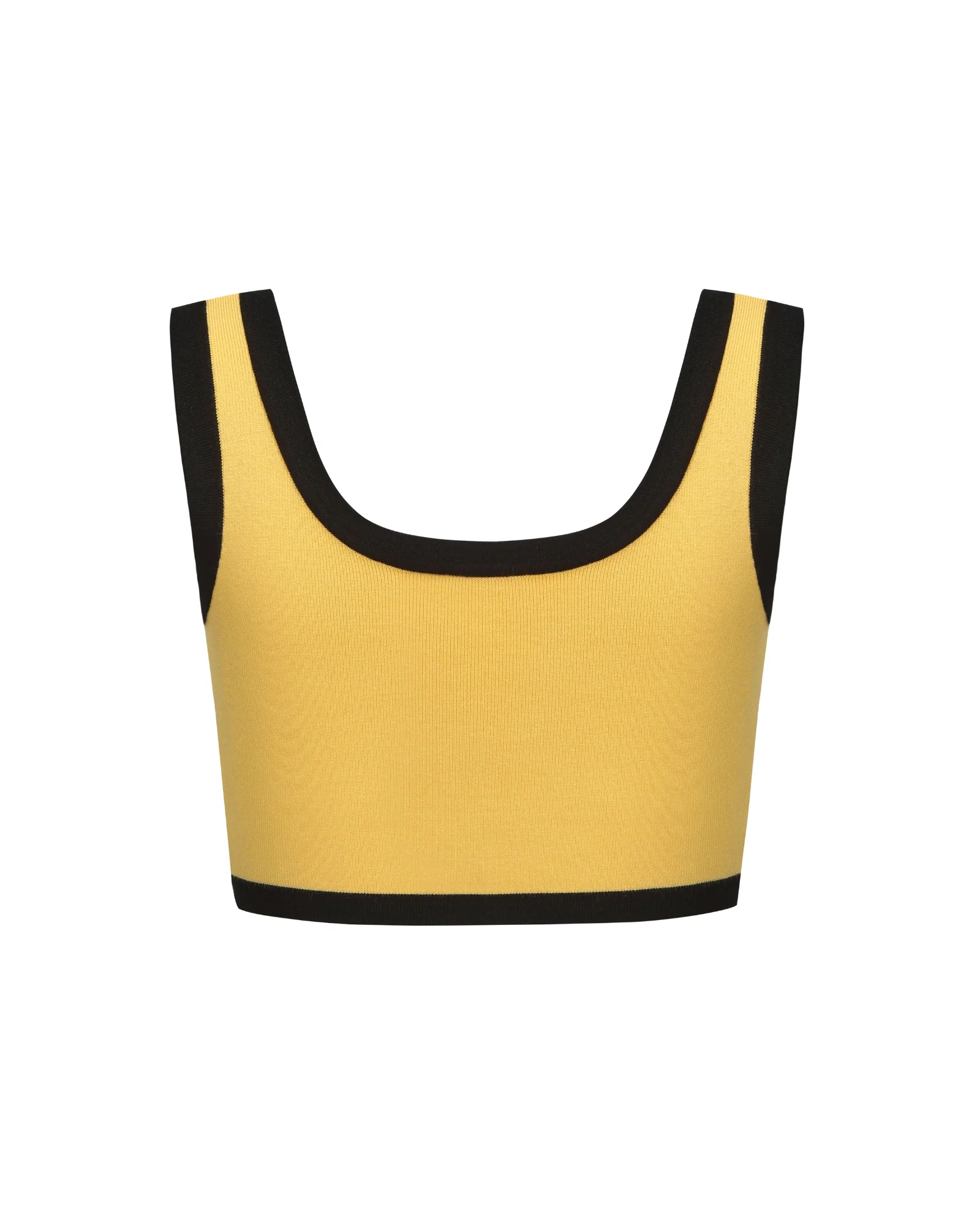 Eliza Vest Top (Yellow)