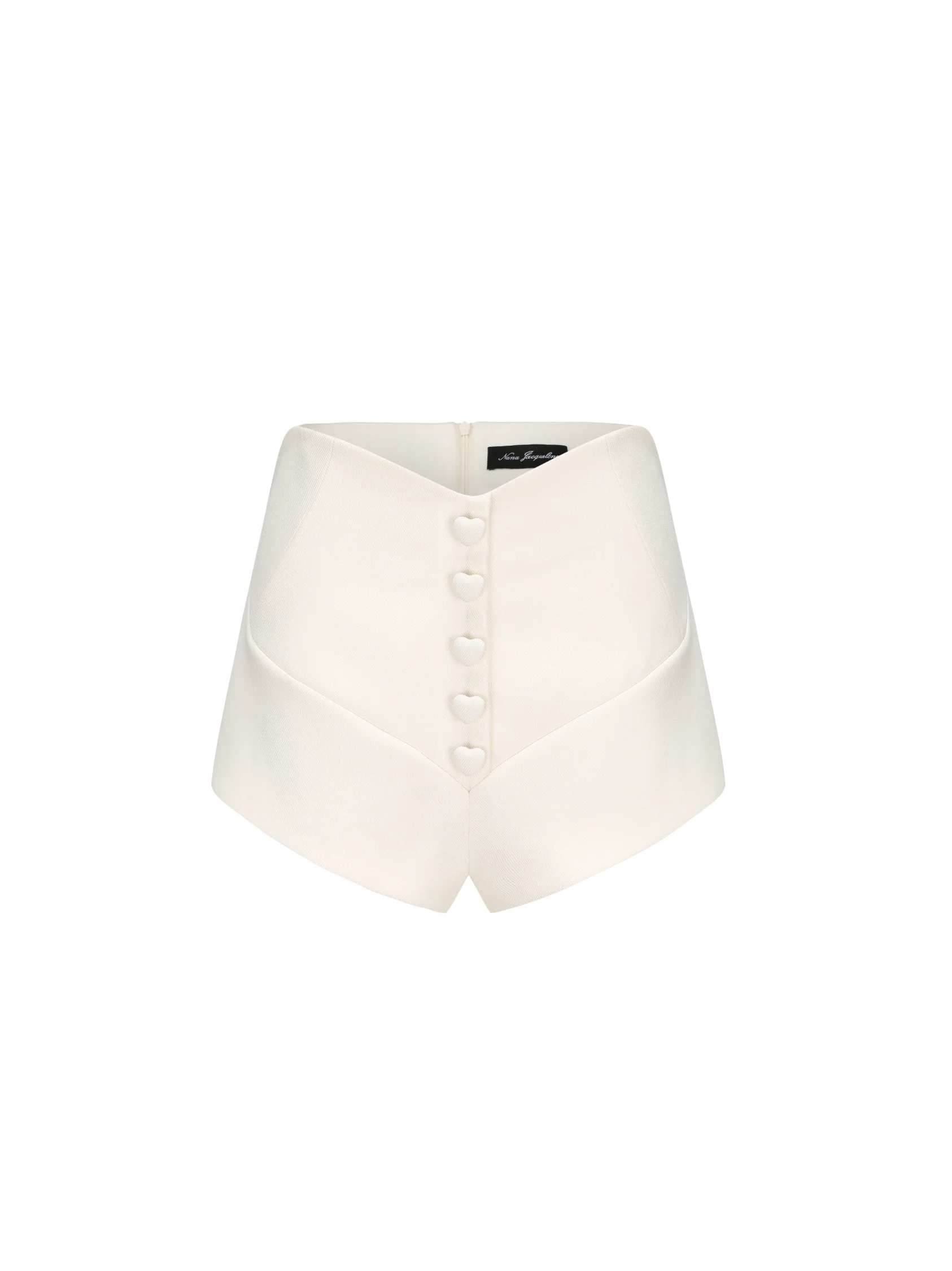 Annica Heart Shorts (White) (Final Sale)