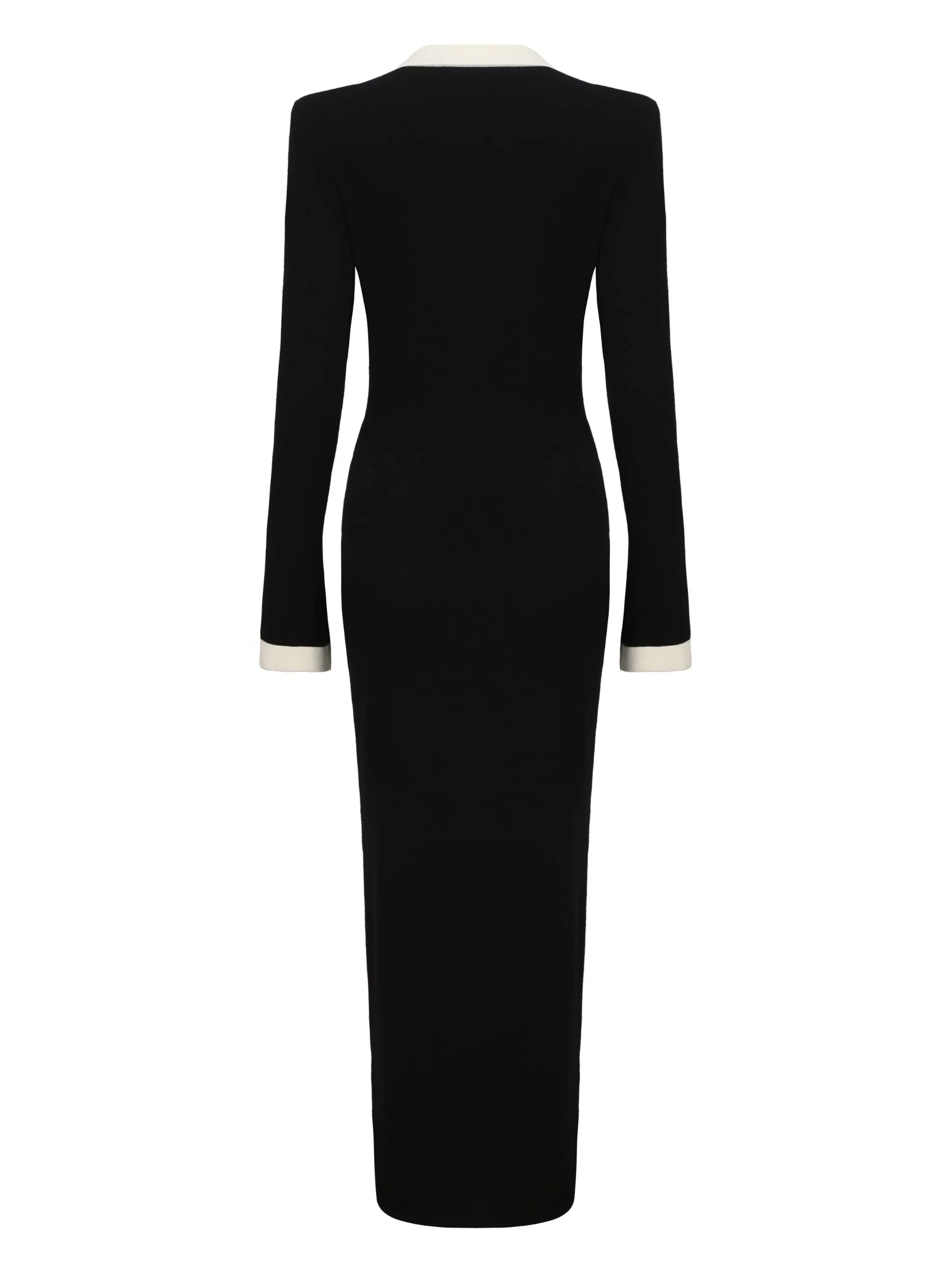 Felicity Long Knit Cardigan (Black)