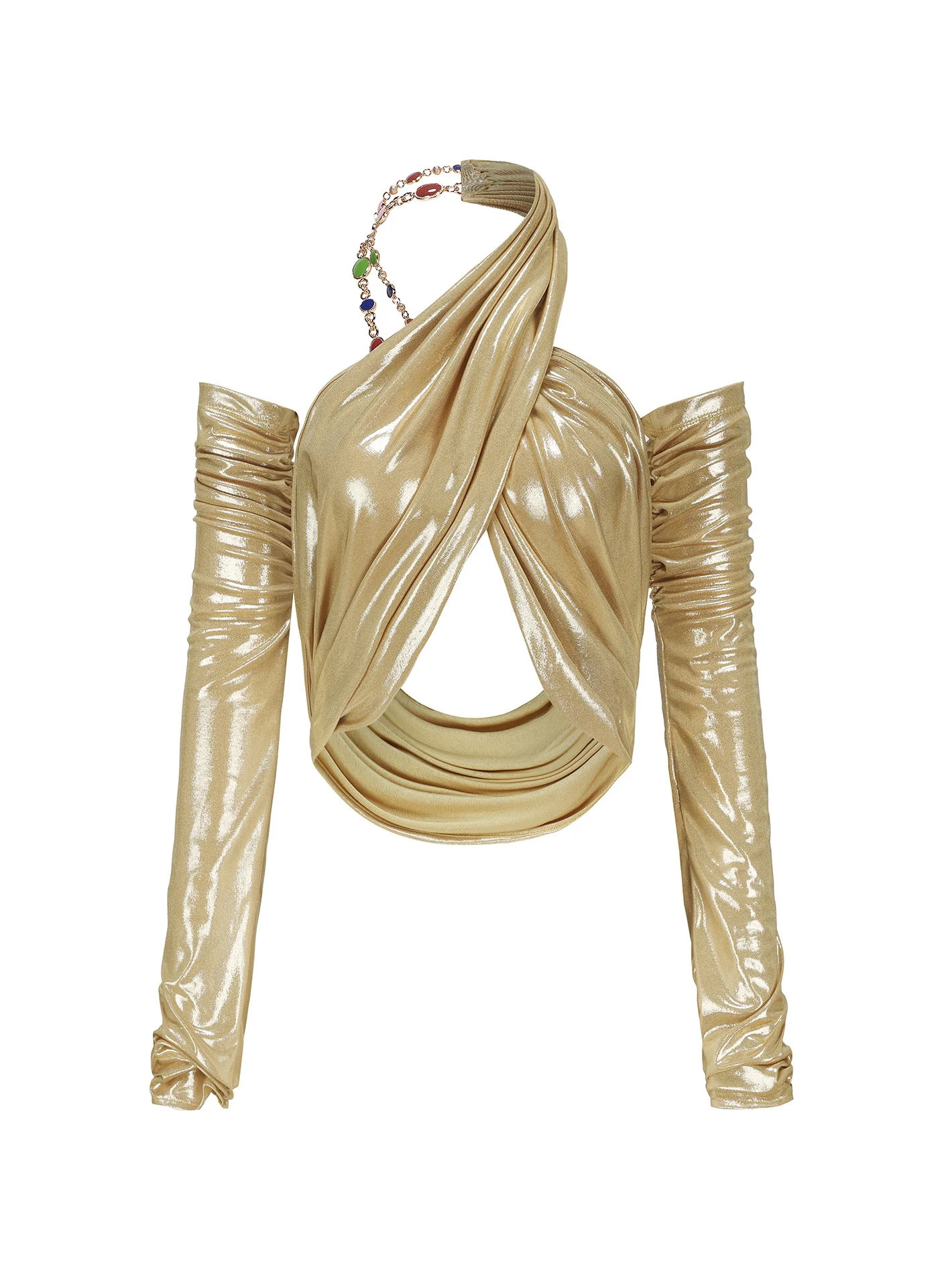 Amina Top (Gold) (Final Sale)