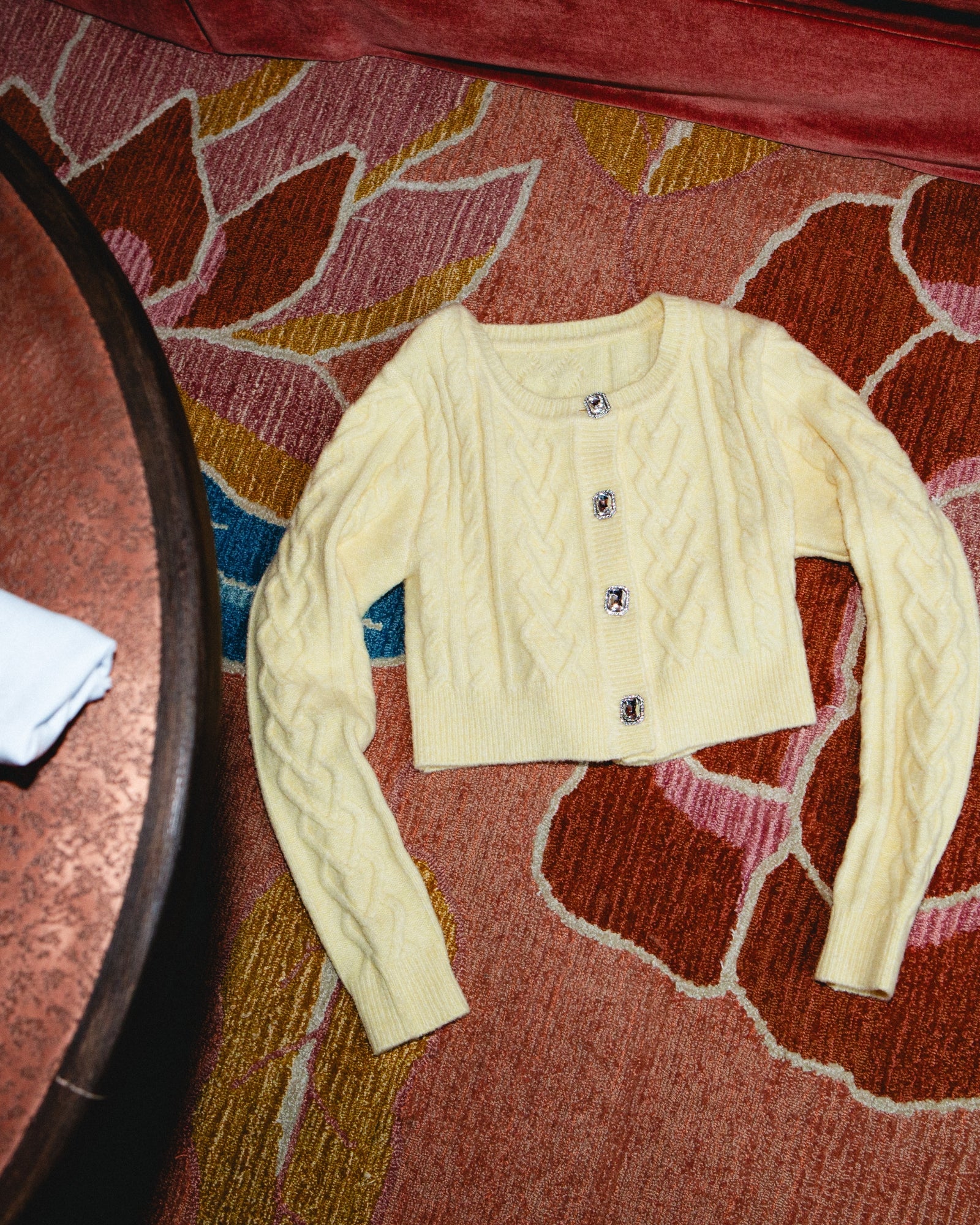 Evie Cardigan (Yellow)