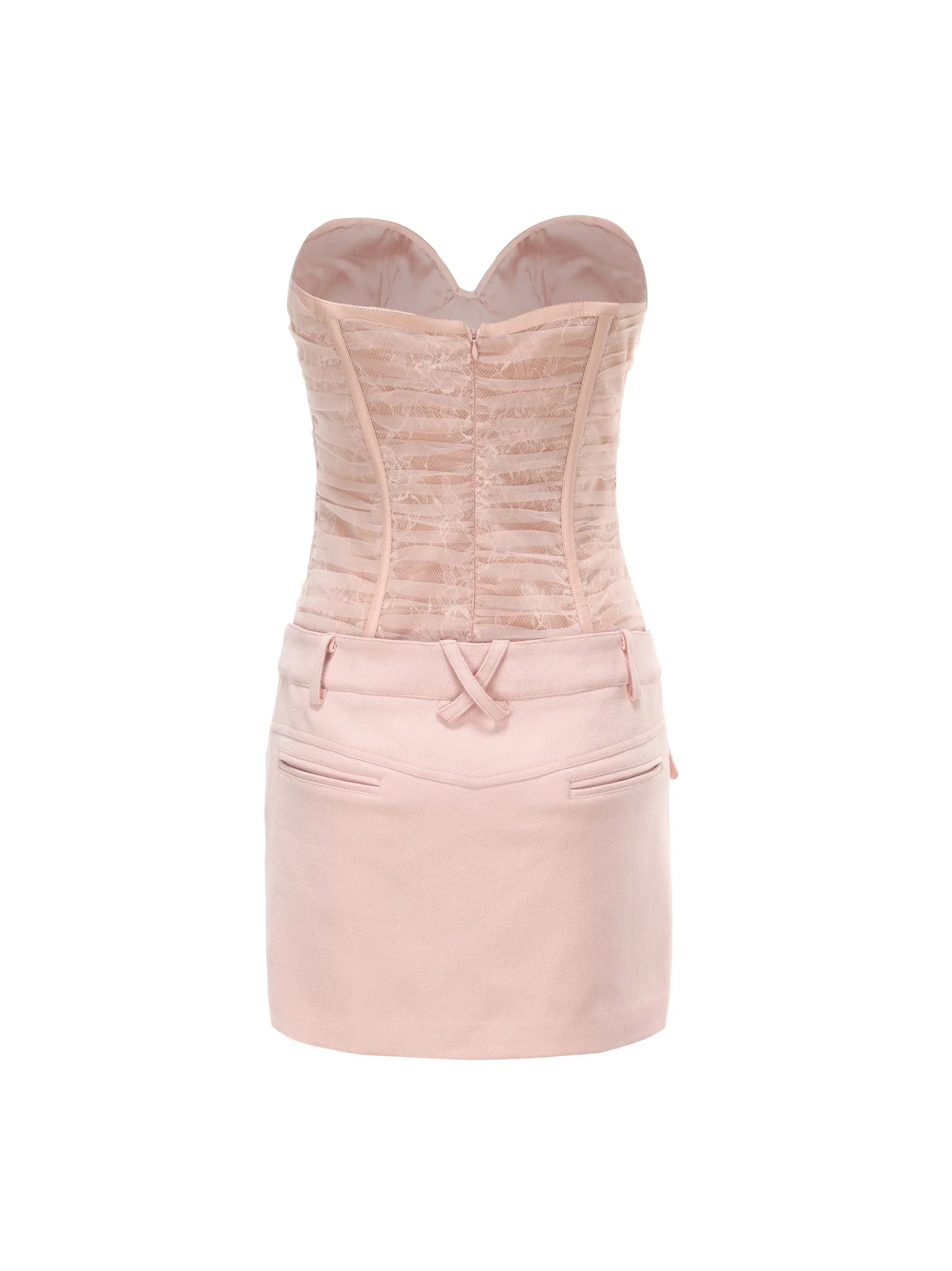 Jane Lace Dress (Pink) (Final Sale)