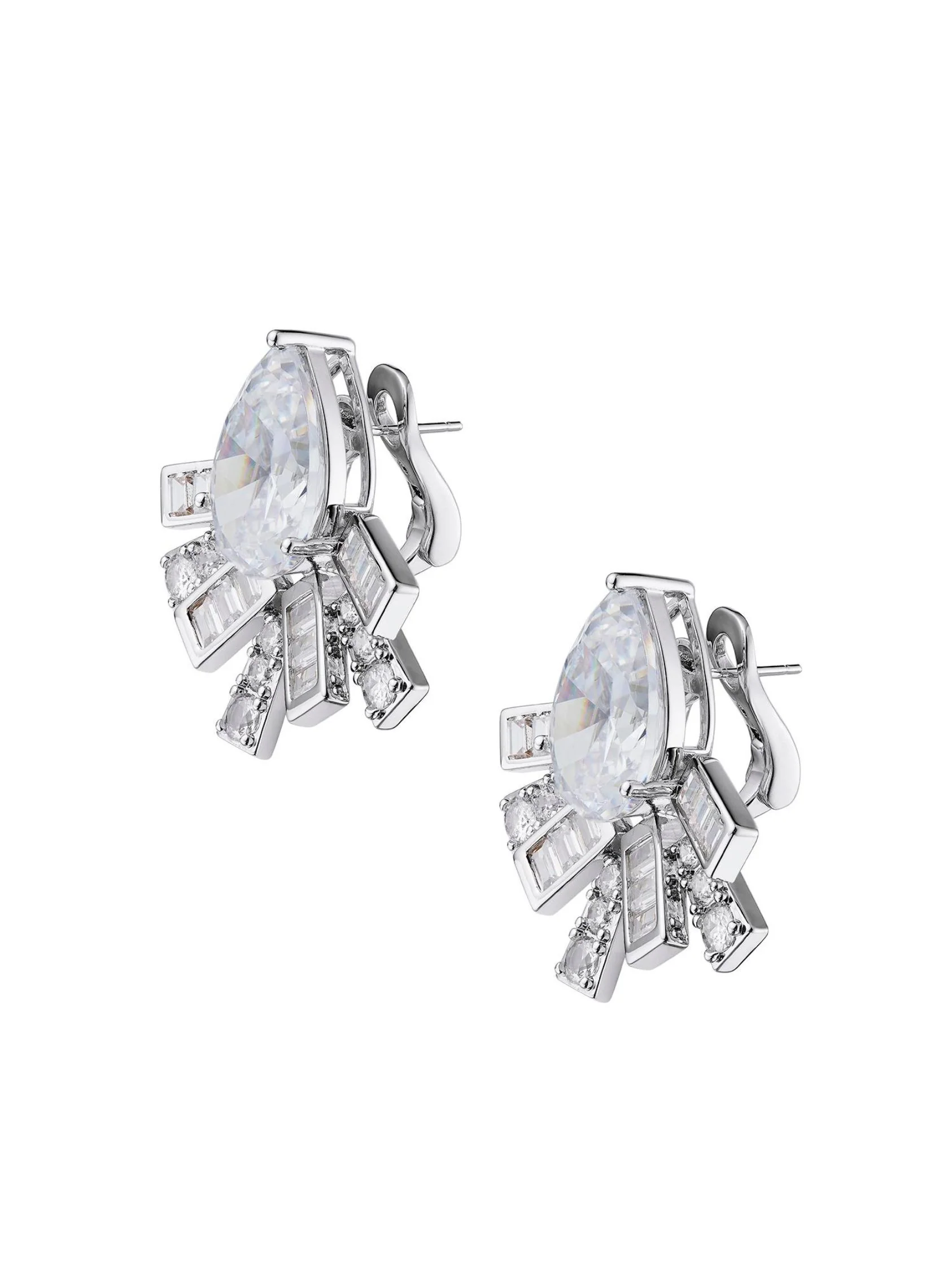 Keira Earrings (White)