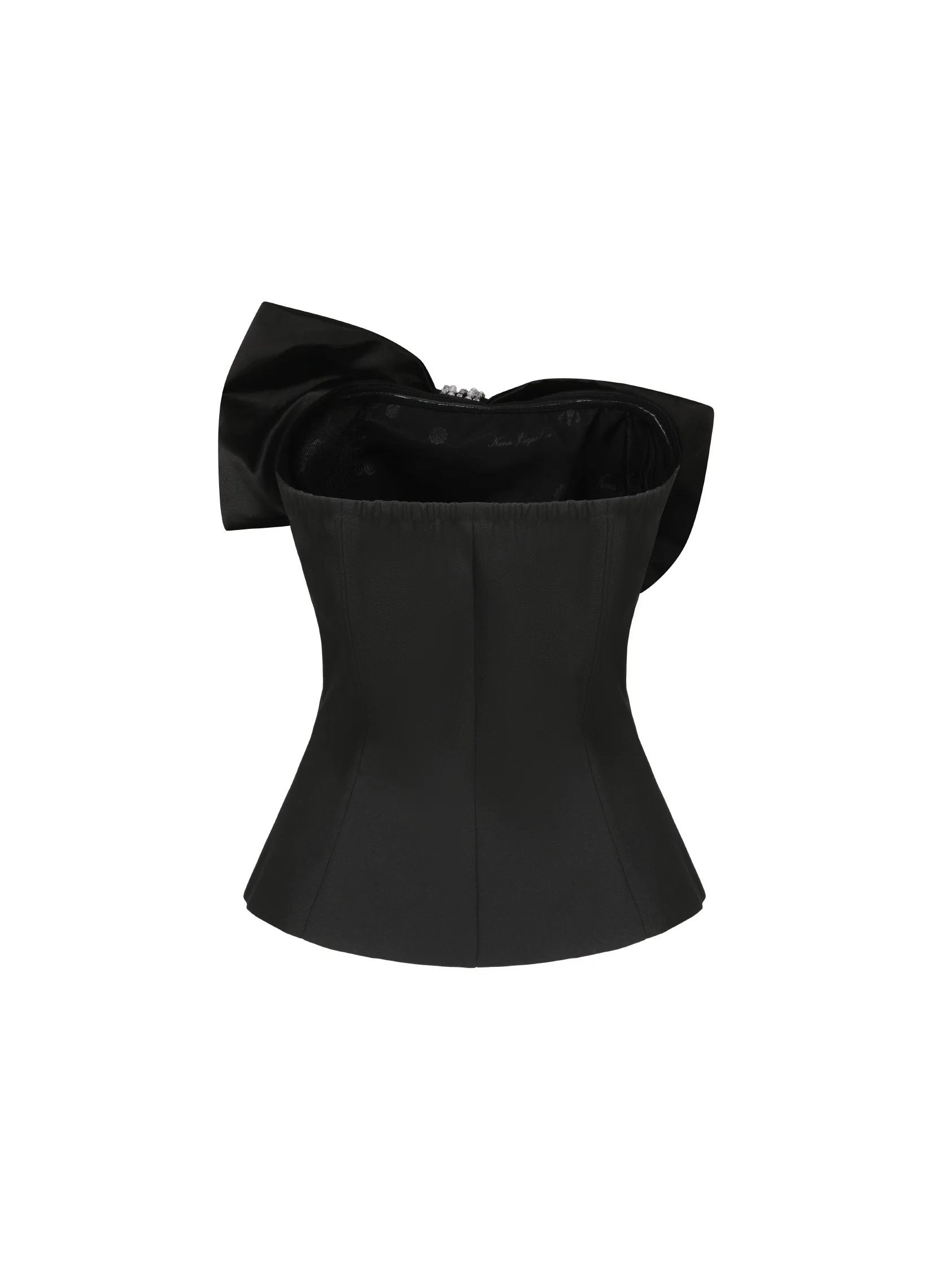 Janie Bow Top (Black) (Final Sale)