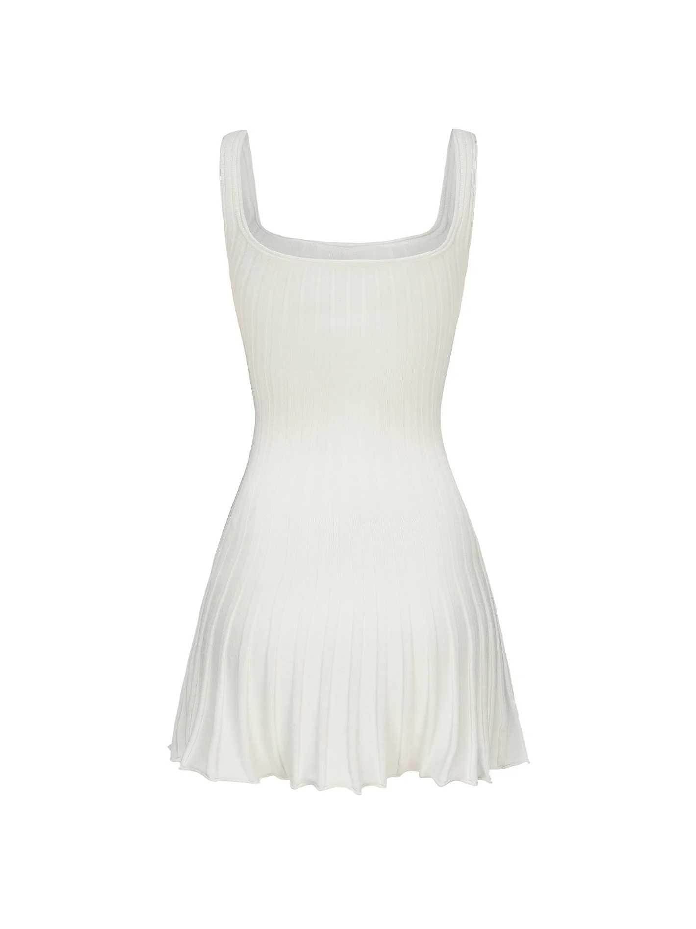 Janelle Knit Dress (White)
