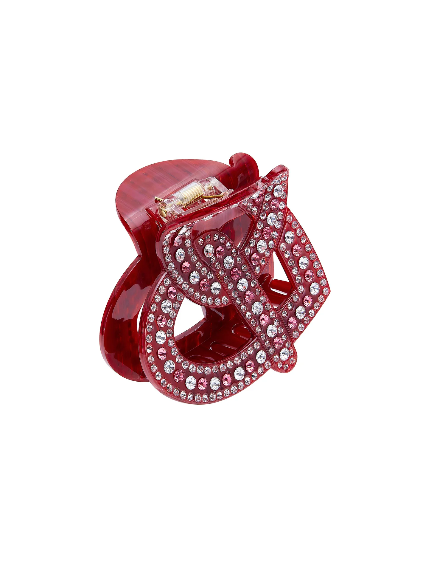 Angelica Claw Clip (Red) (Final Sale)
