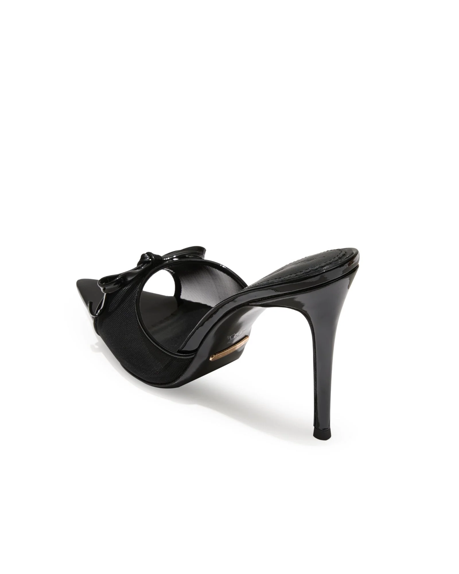 Evie Bow Heels (Black)