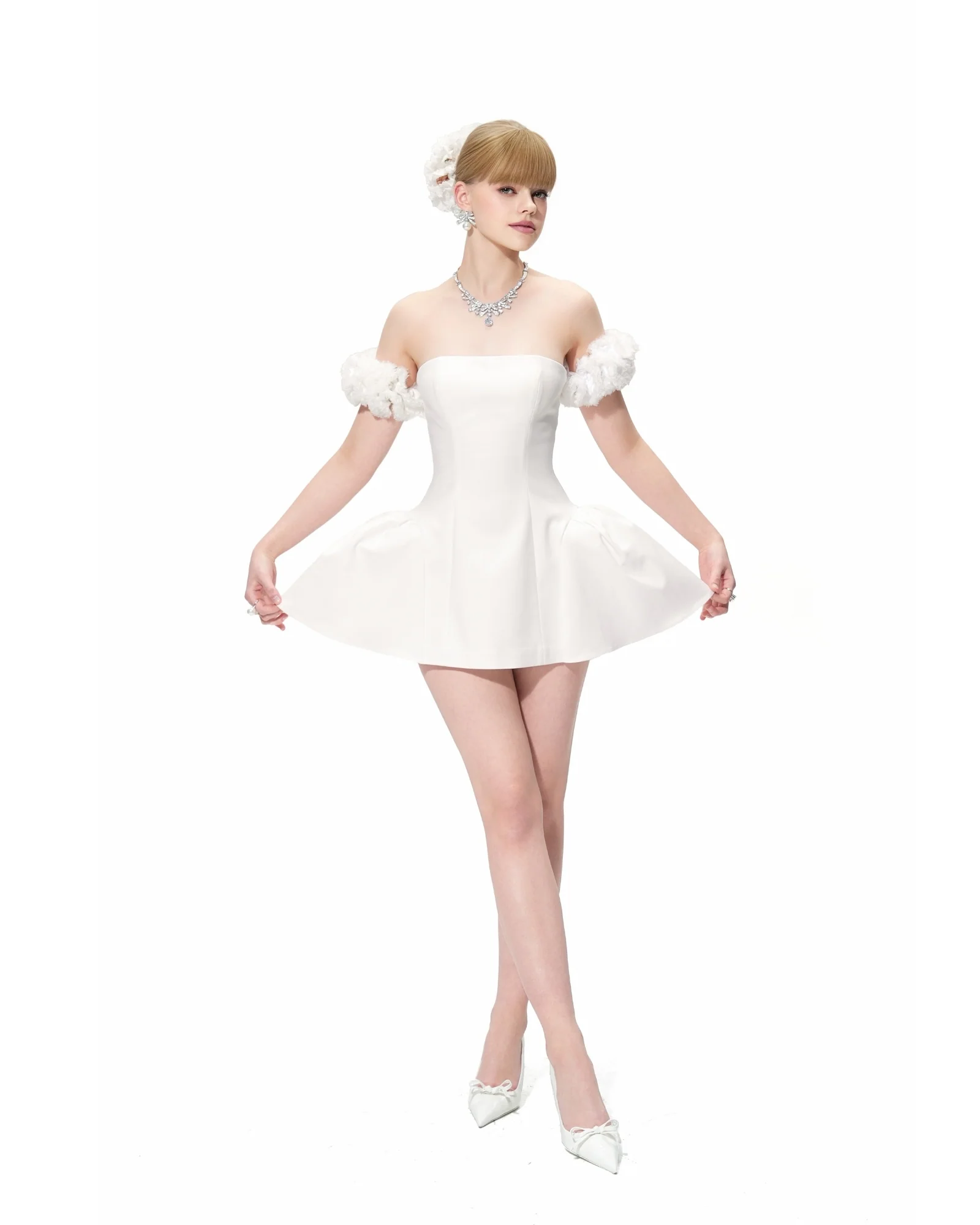 Flora Dress (White)