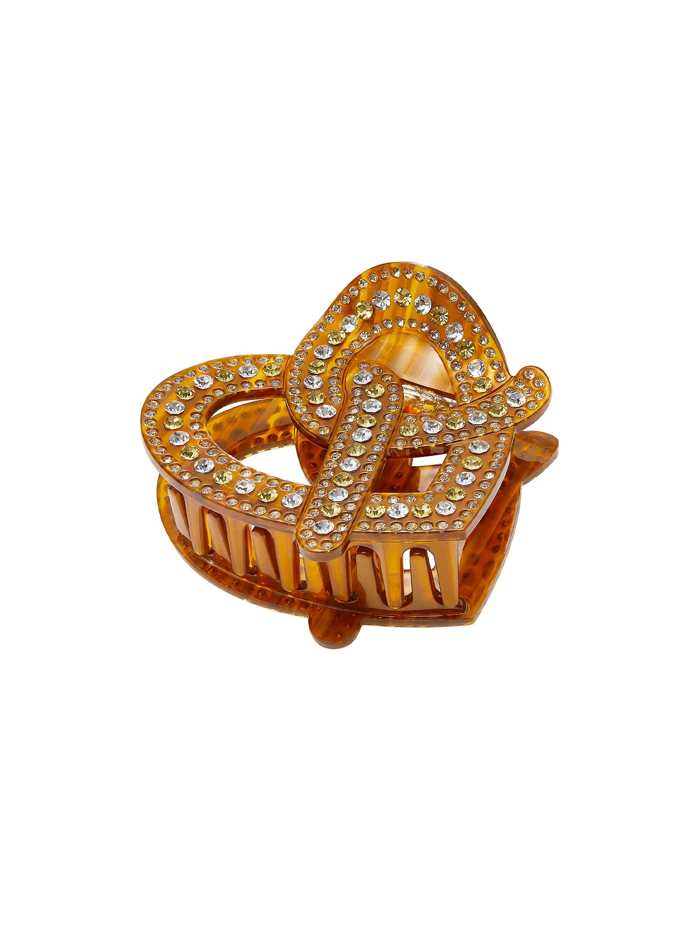 Angelica Claw Clip (Brown) (Final Sale)