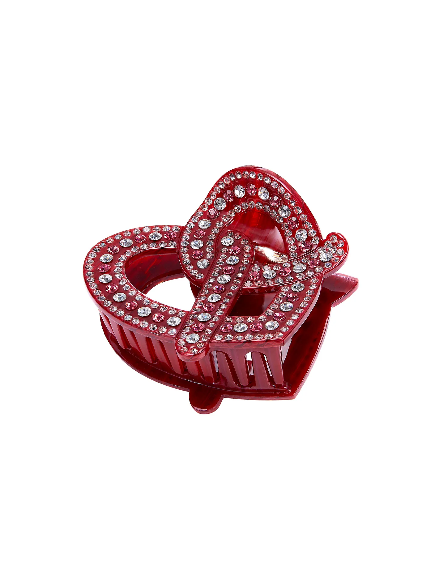 Angelica Claw Clip (Red) (Final Sale)