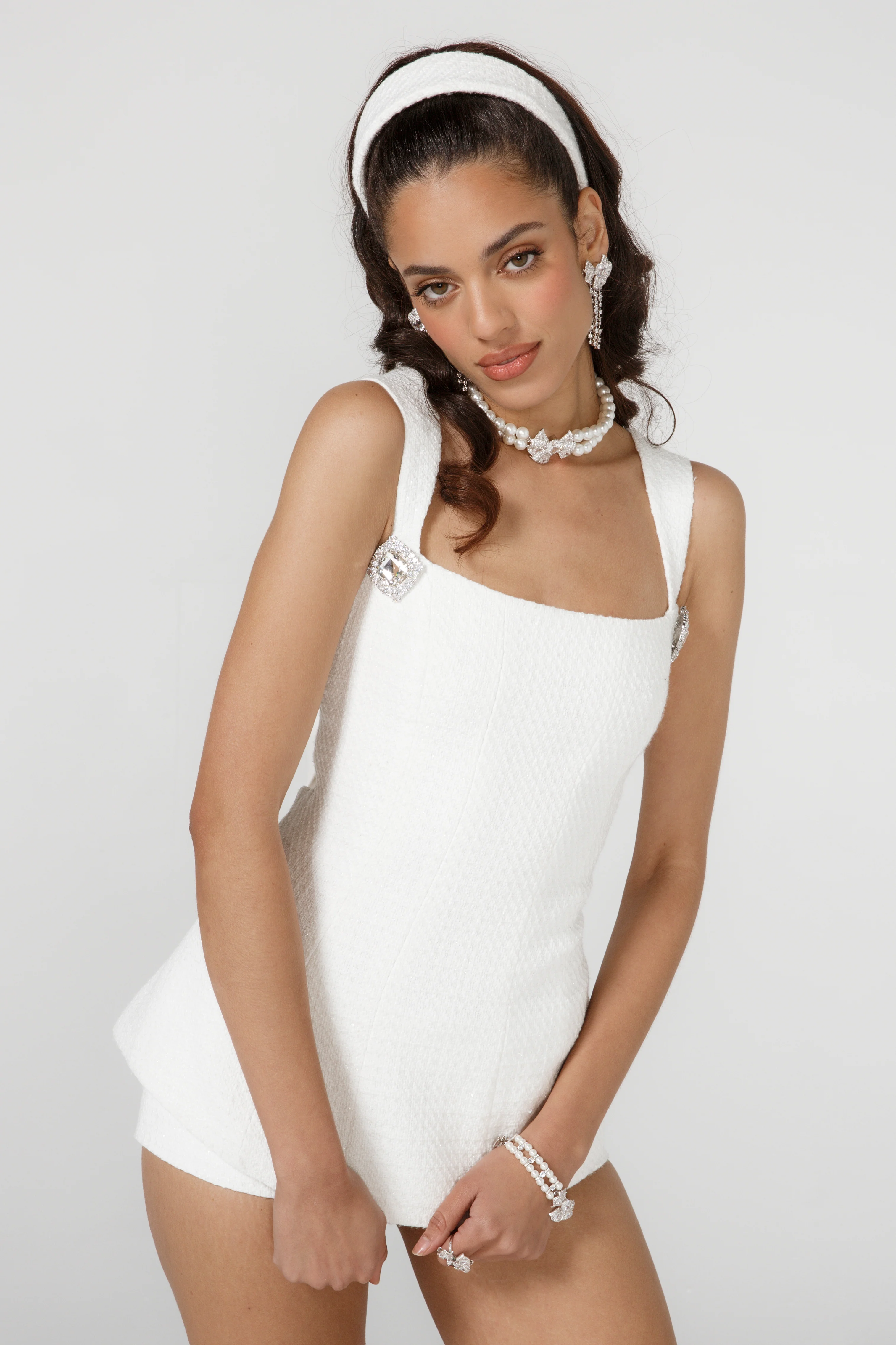 Anabella Shorts (White)