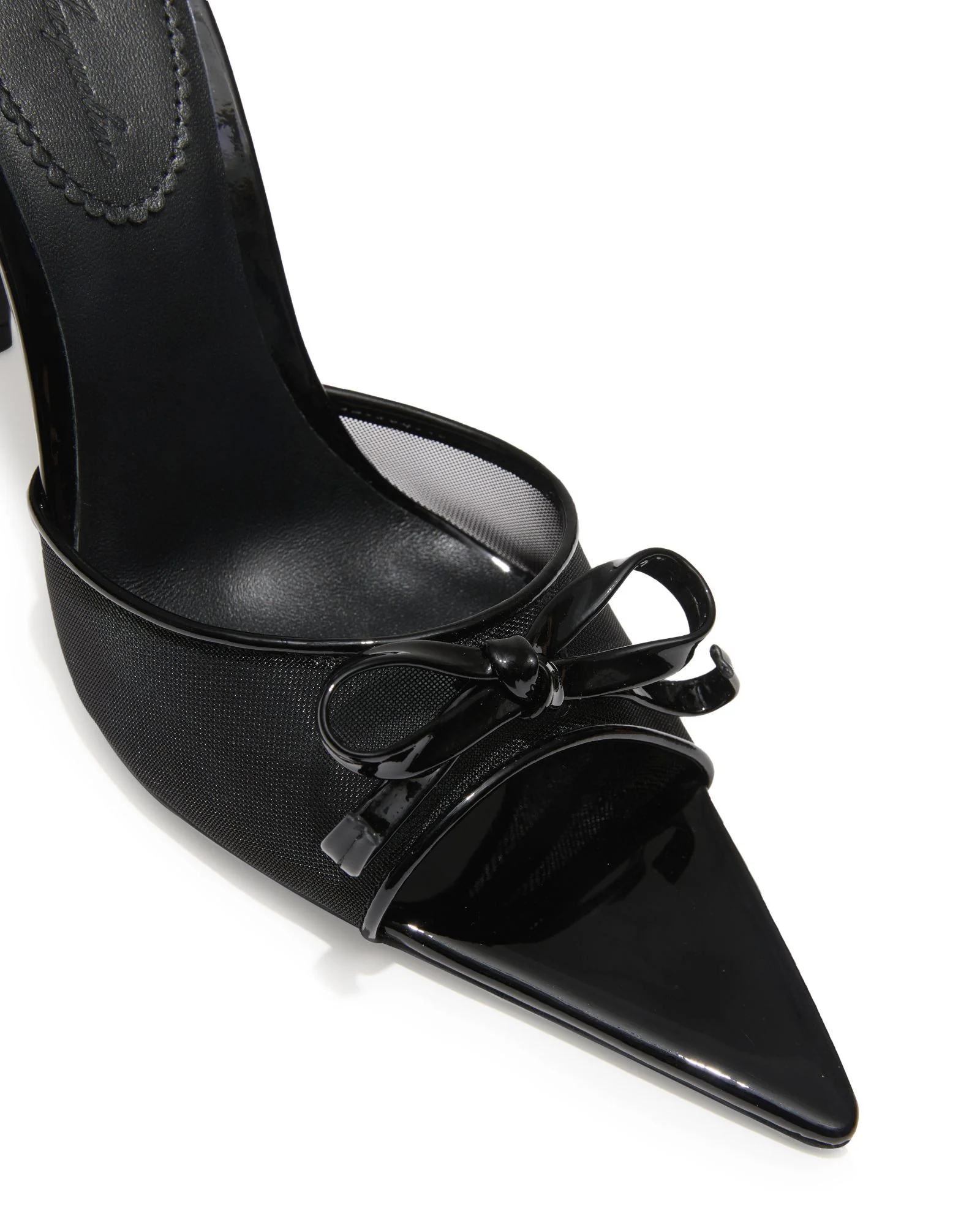 Evie Bow Heels (Black)