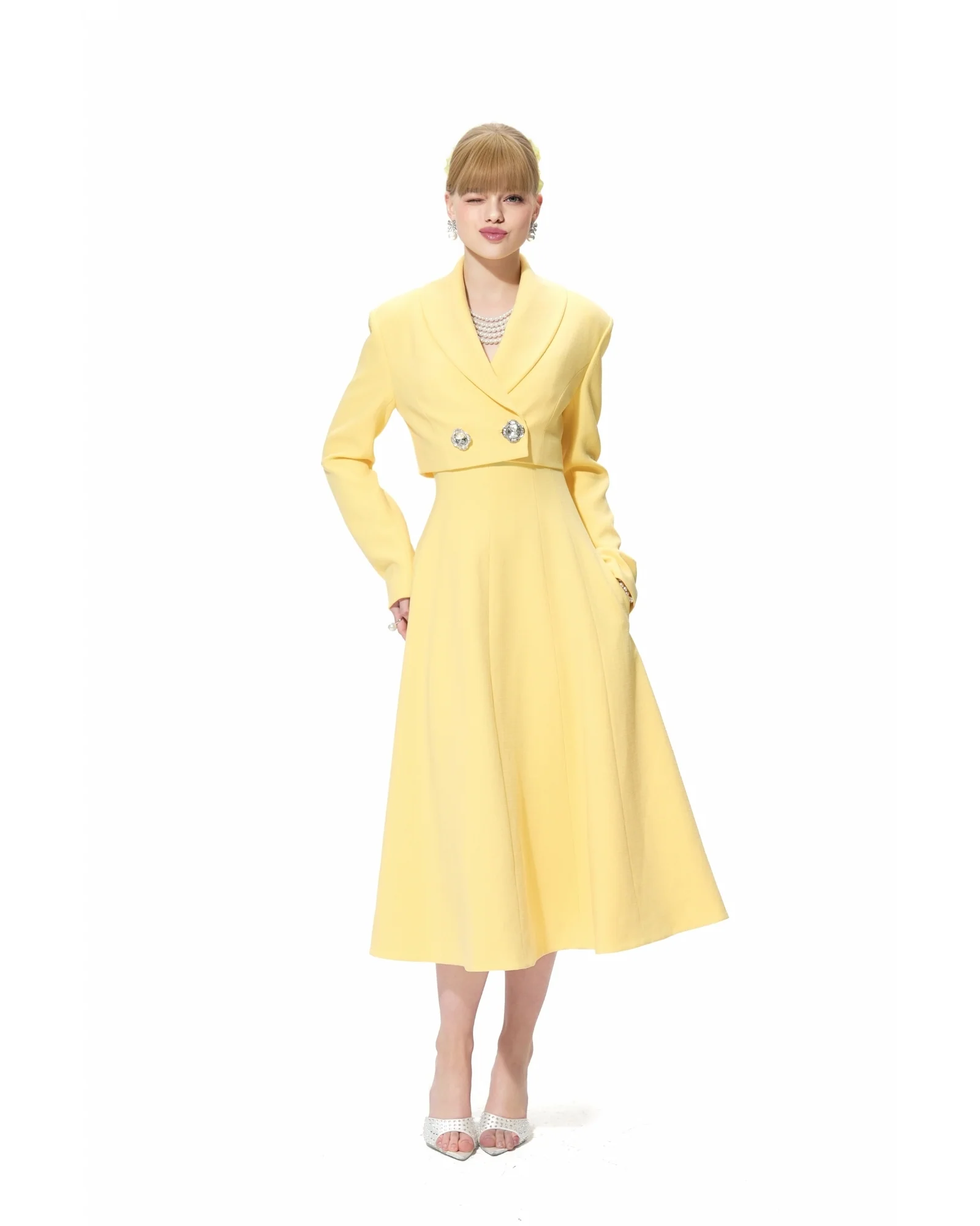 Josephine Dress (Yellow)
