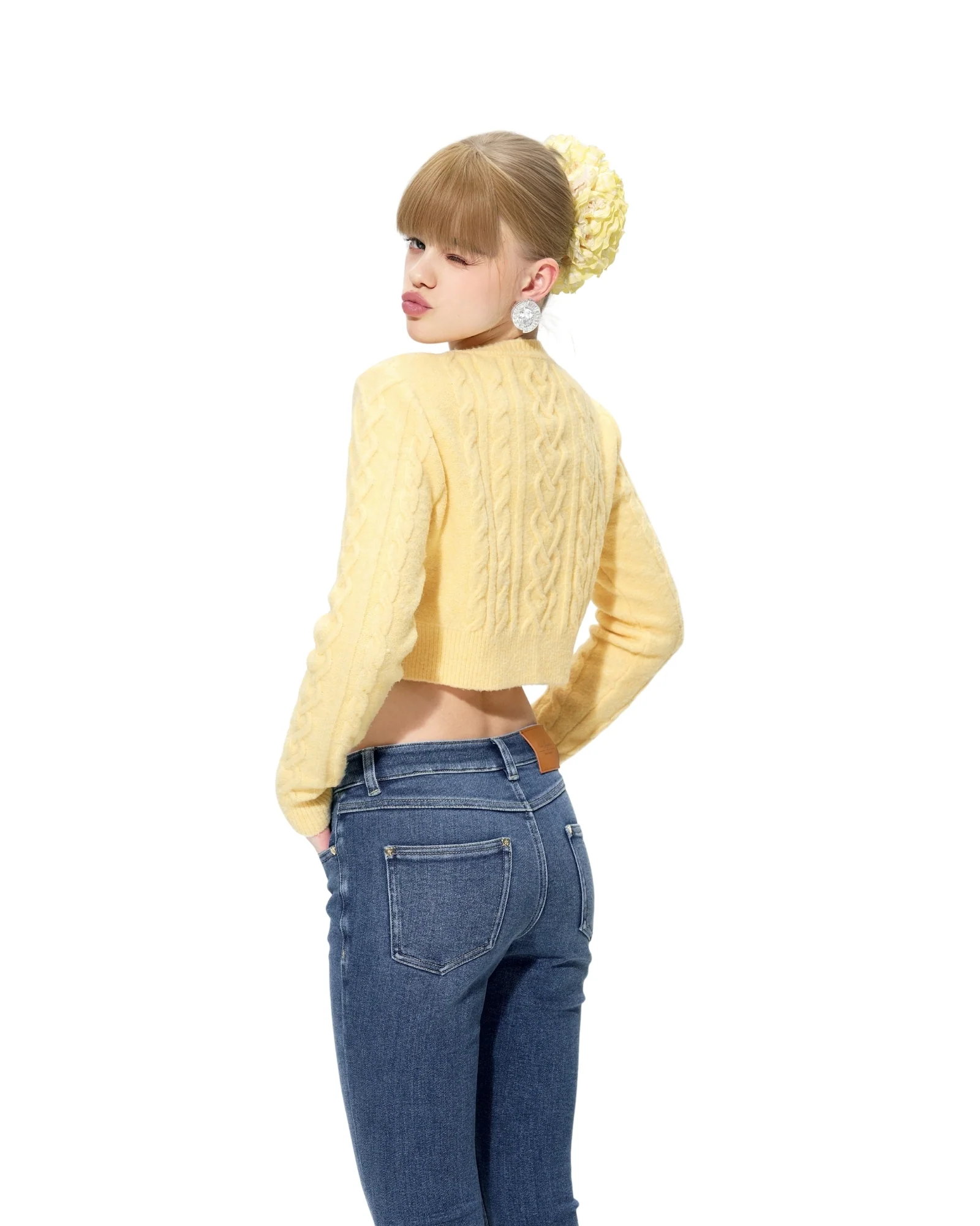 Evie Cardigan (Yellow)