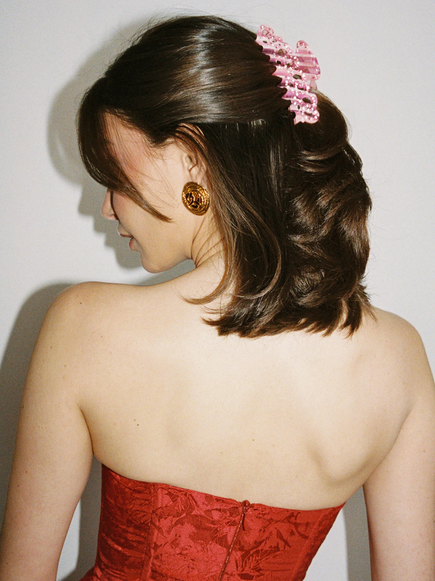 Kendall Claw Clip (Pink) (Final Sale)