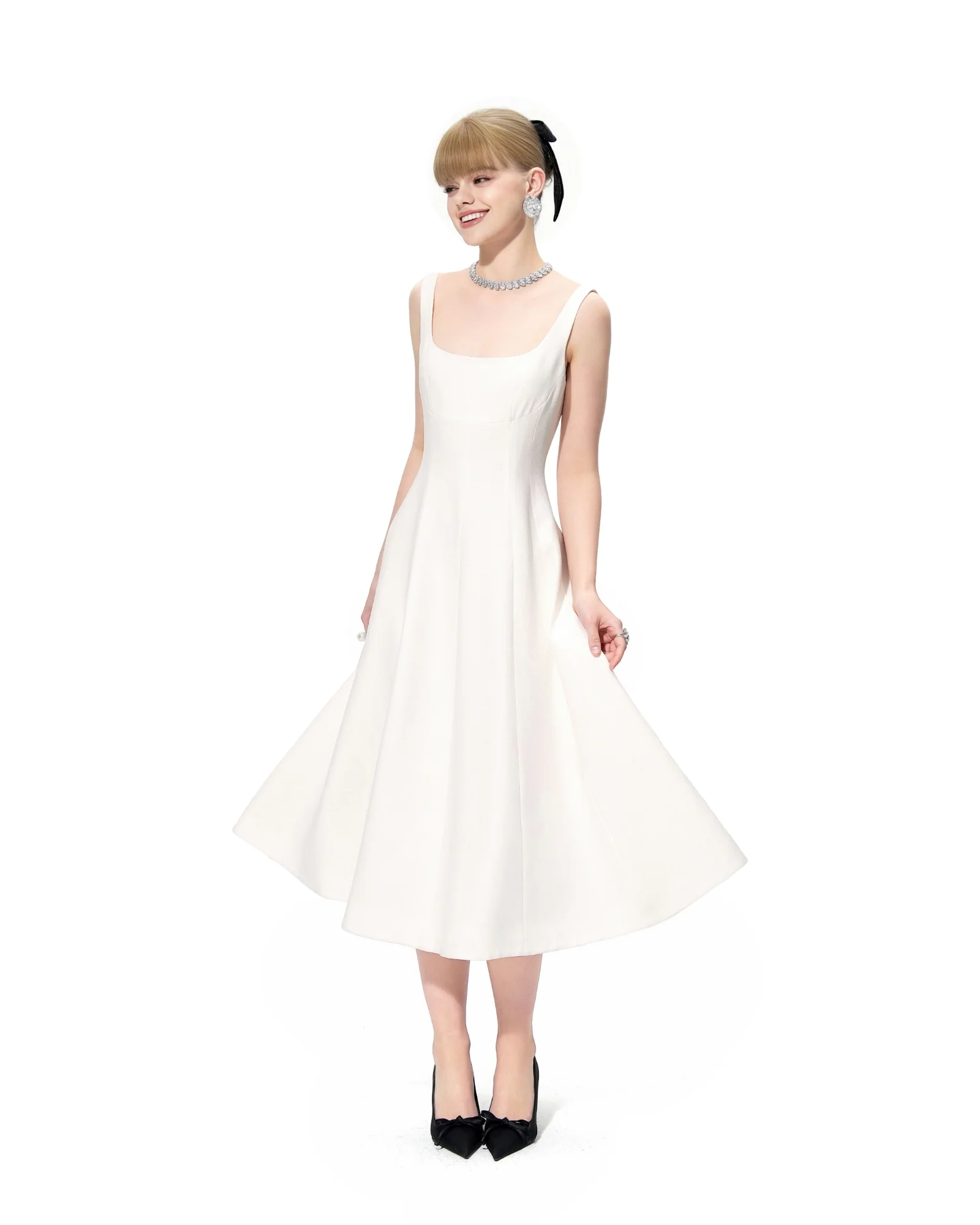 Josephine Dress (White)