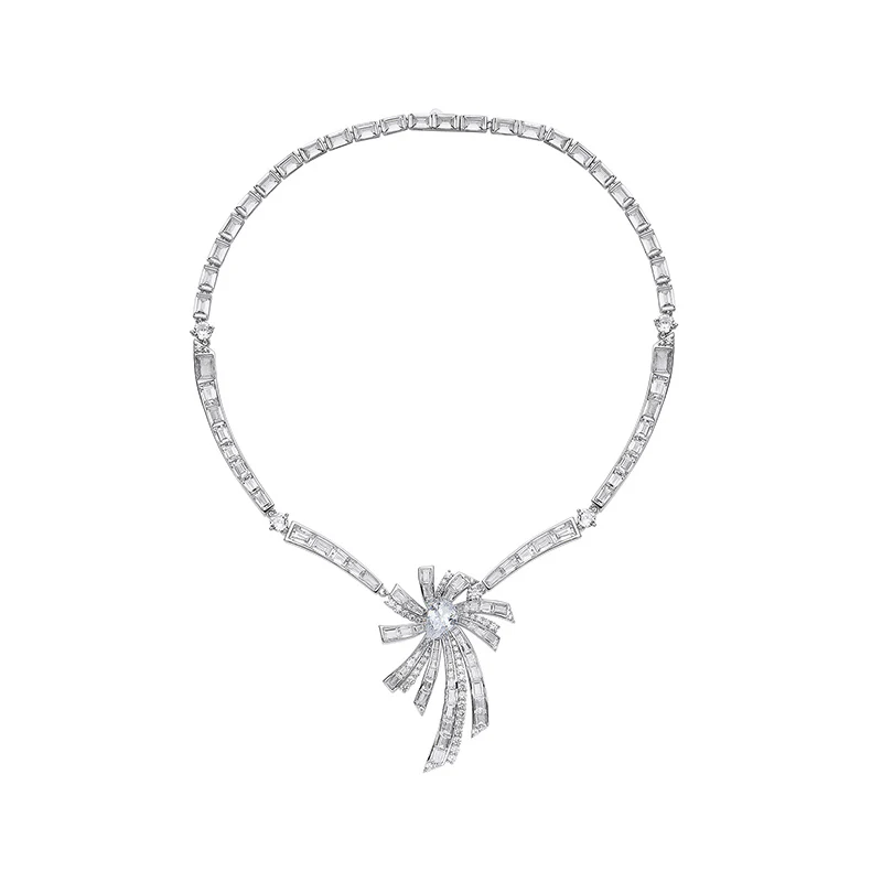 Angelina Necklace (White)