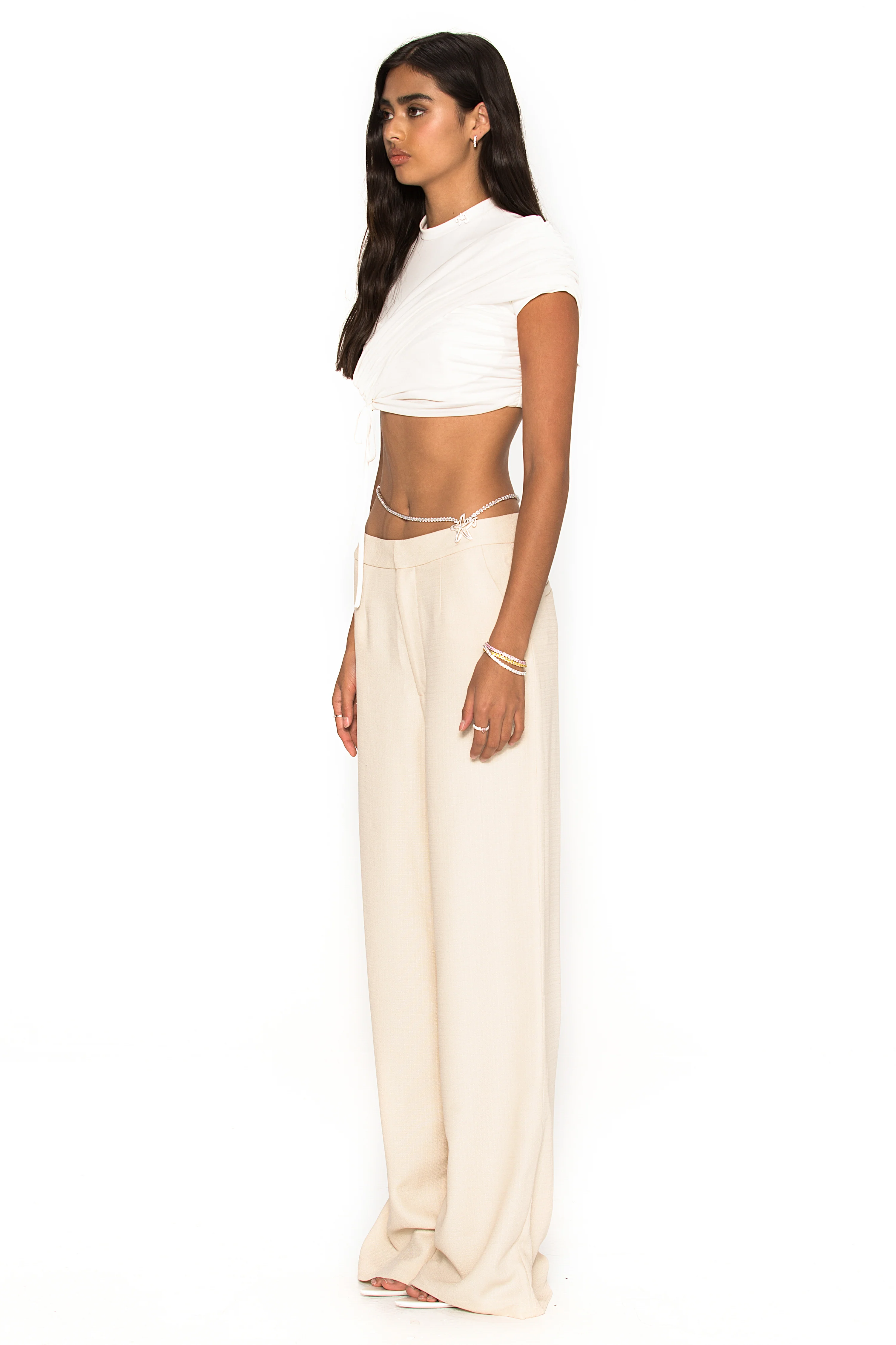 Gisele Pants (Cream) (Final Sale)
