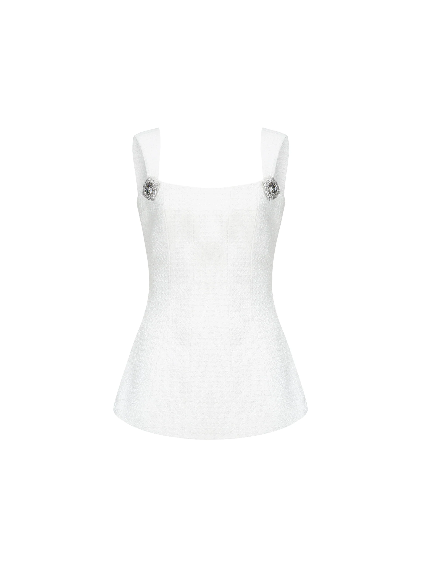 Anabella Bow Top (White)