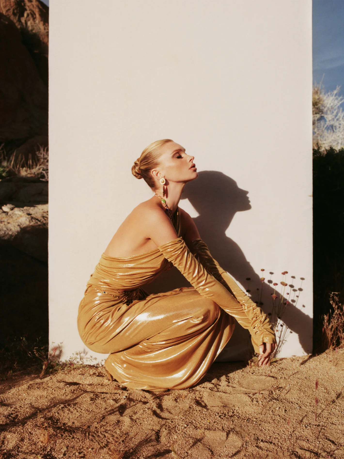 Amina Top (Gold) (Final Sale)