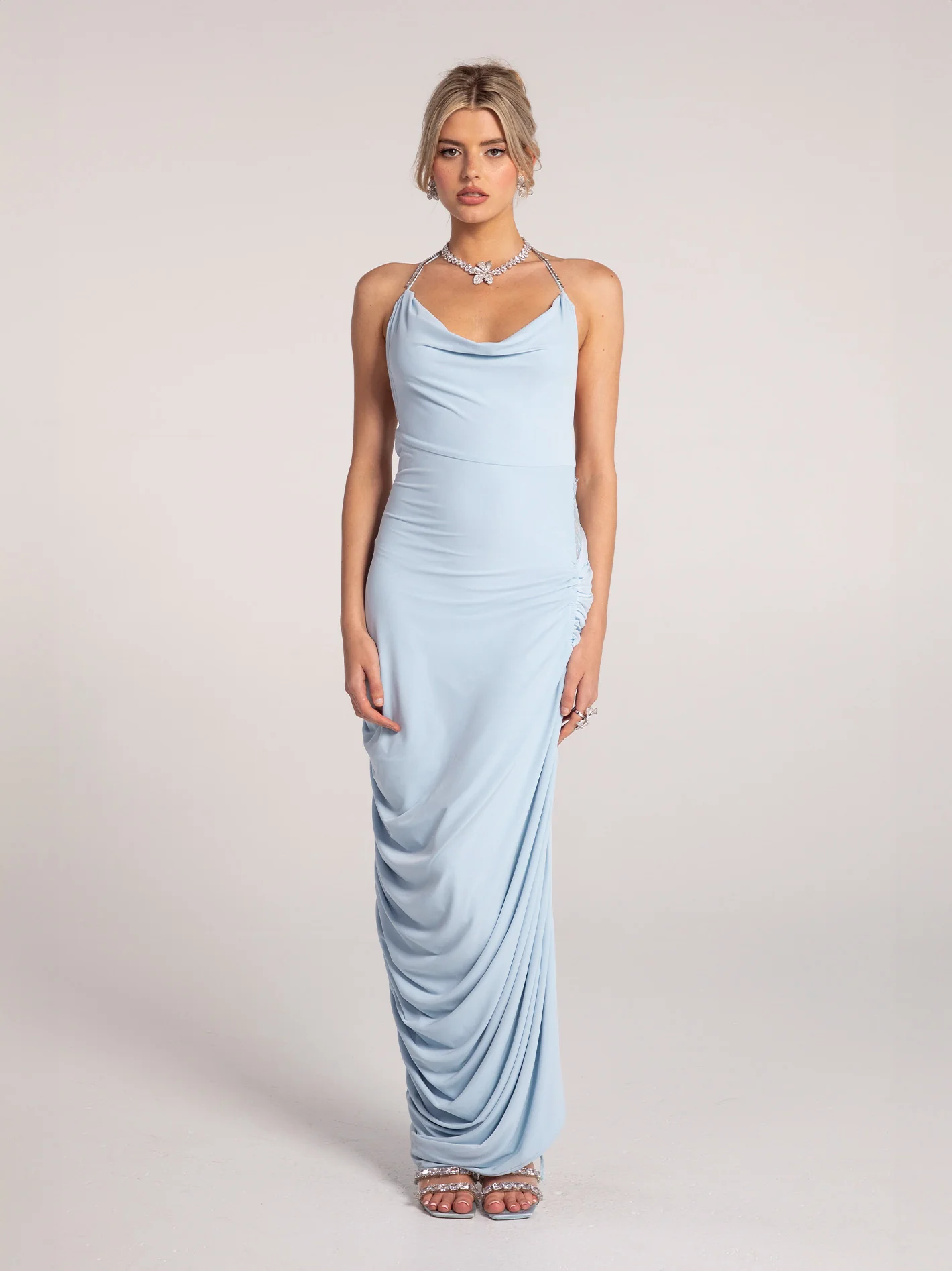 Sorine Dress (Blue) (Final Sale)