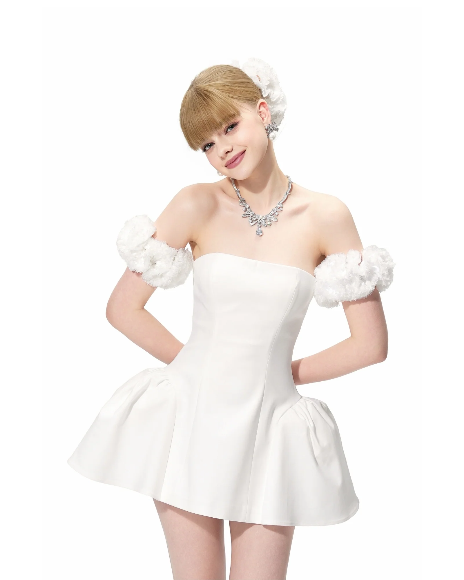 Flora Dress (White)