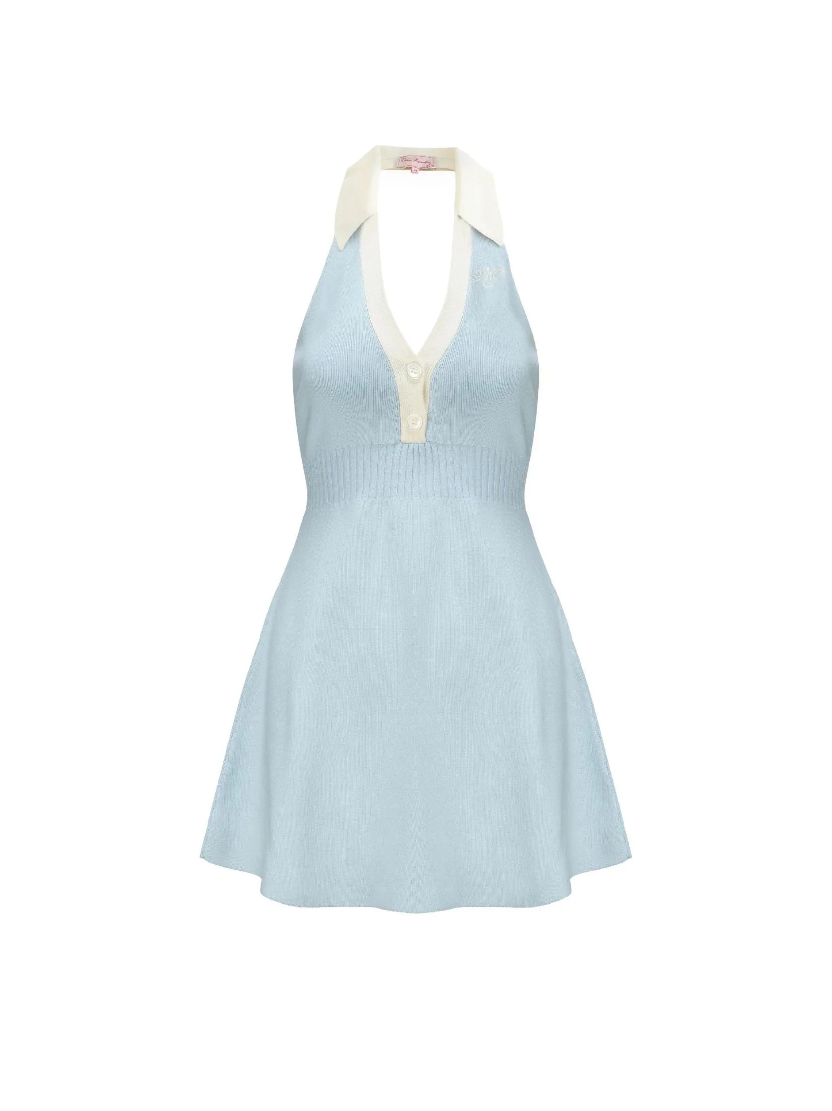 Samantha Knit Dress (Blue)