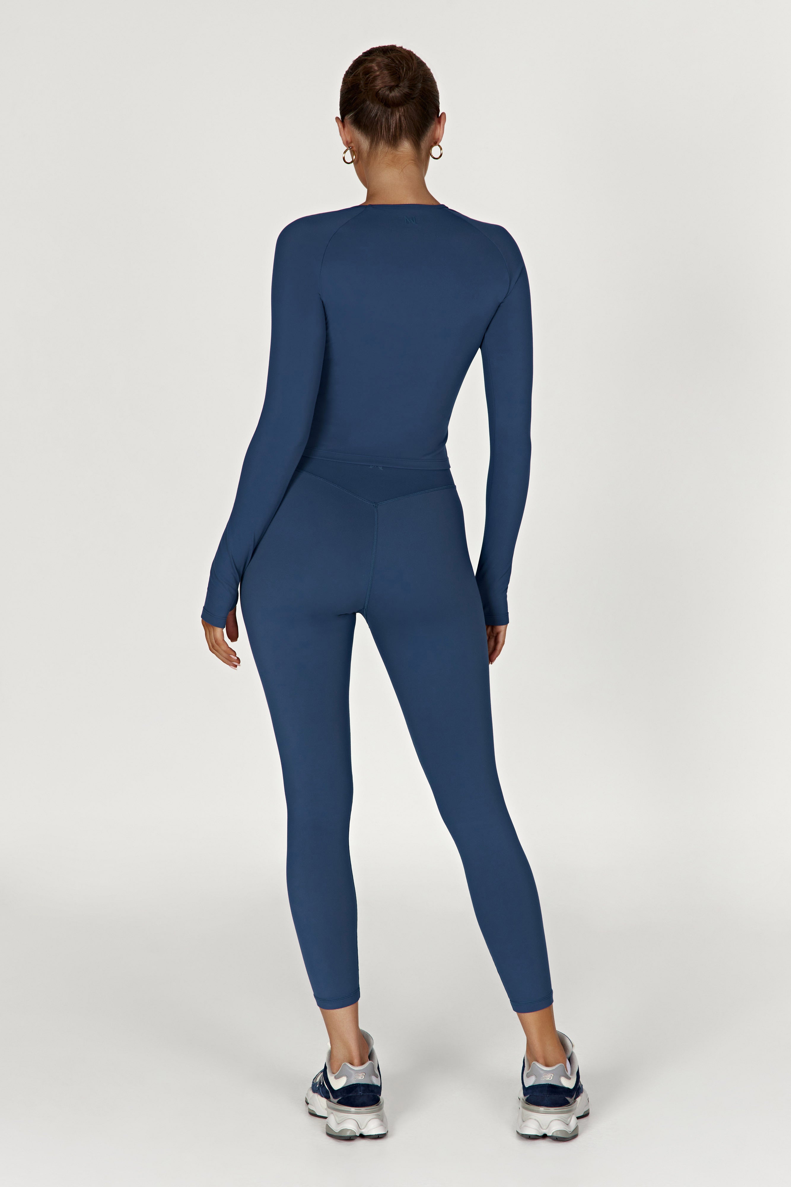 Venus Long Sleeve Top - Navy