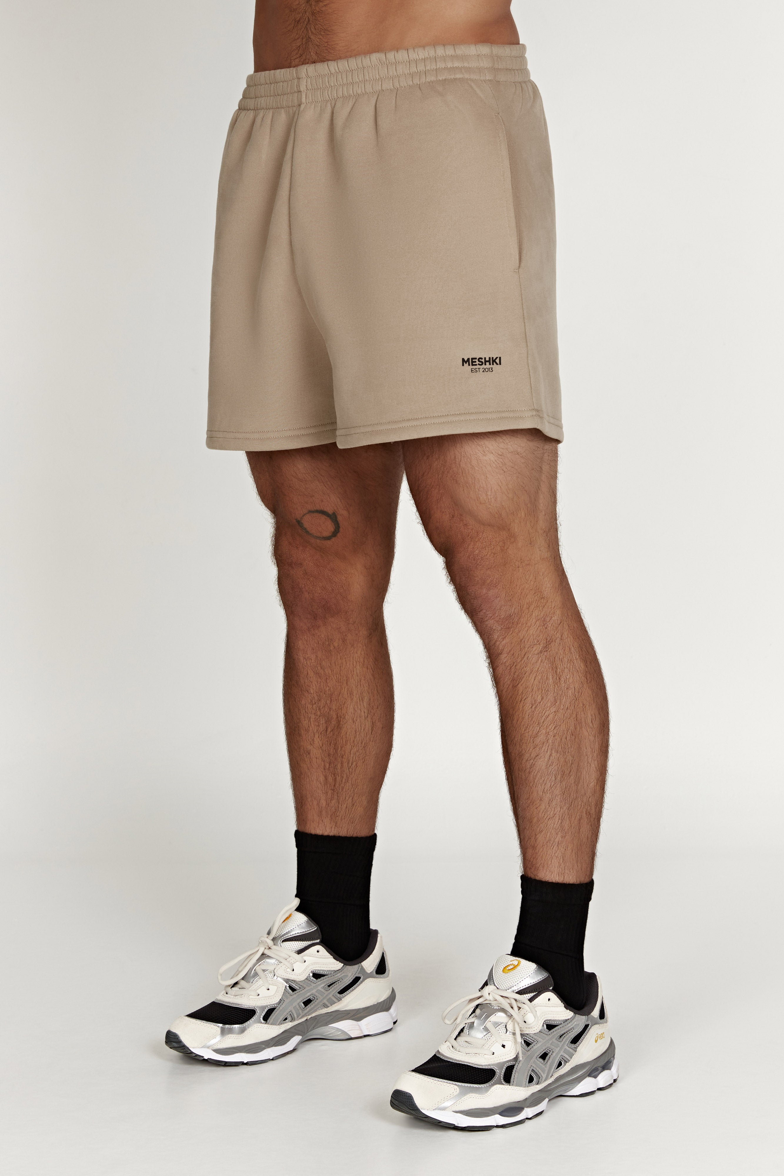 Jude Unisex Jogger Short - Cement