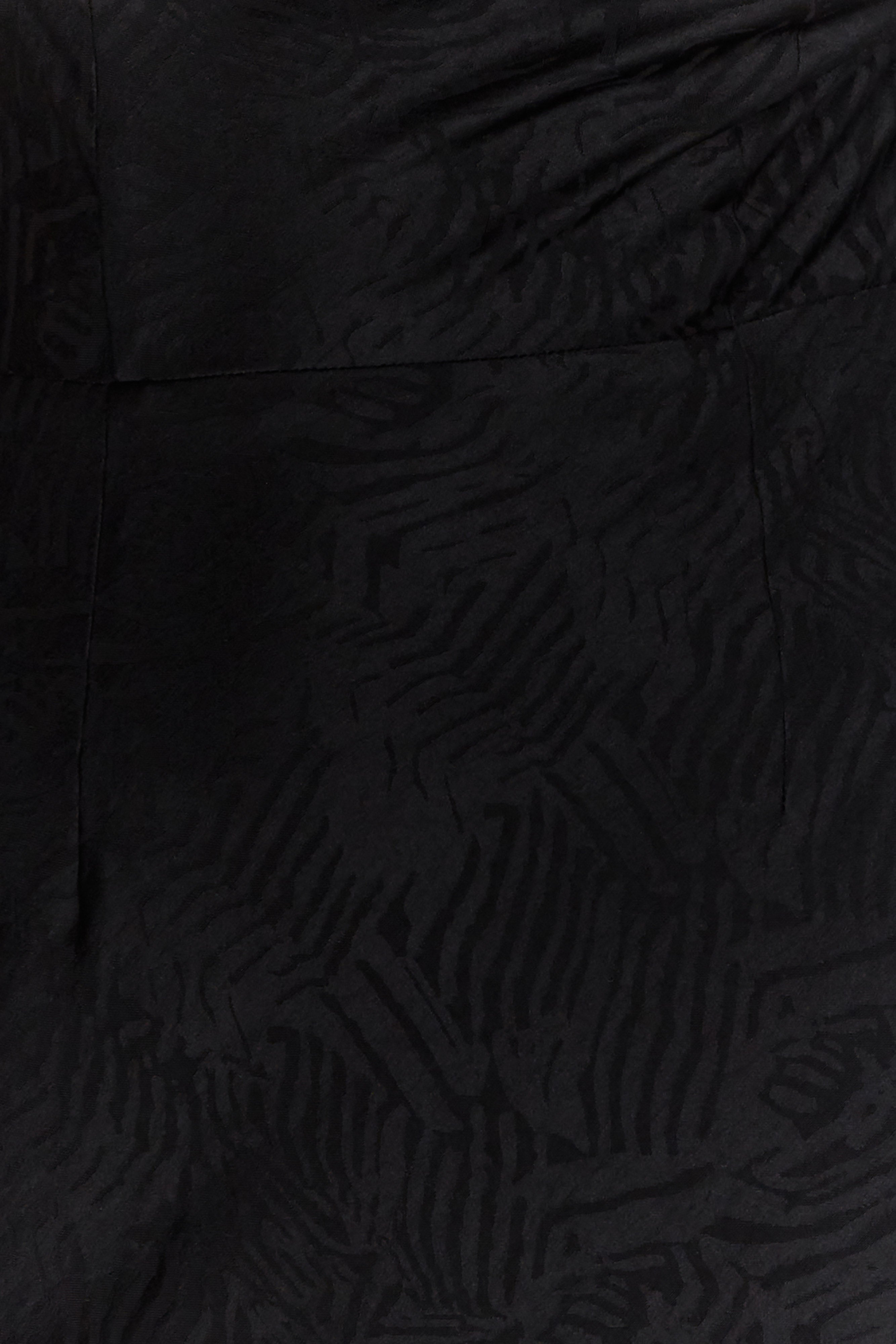 Fallon Cowl Midi Dress - Black