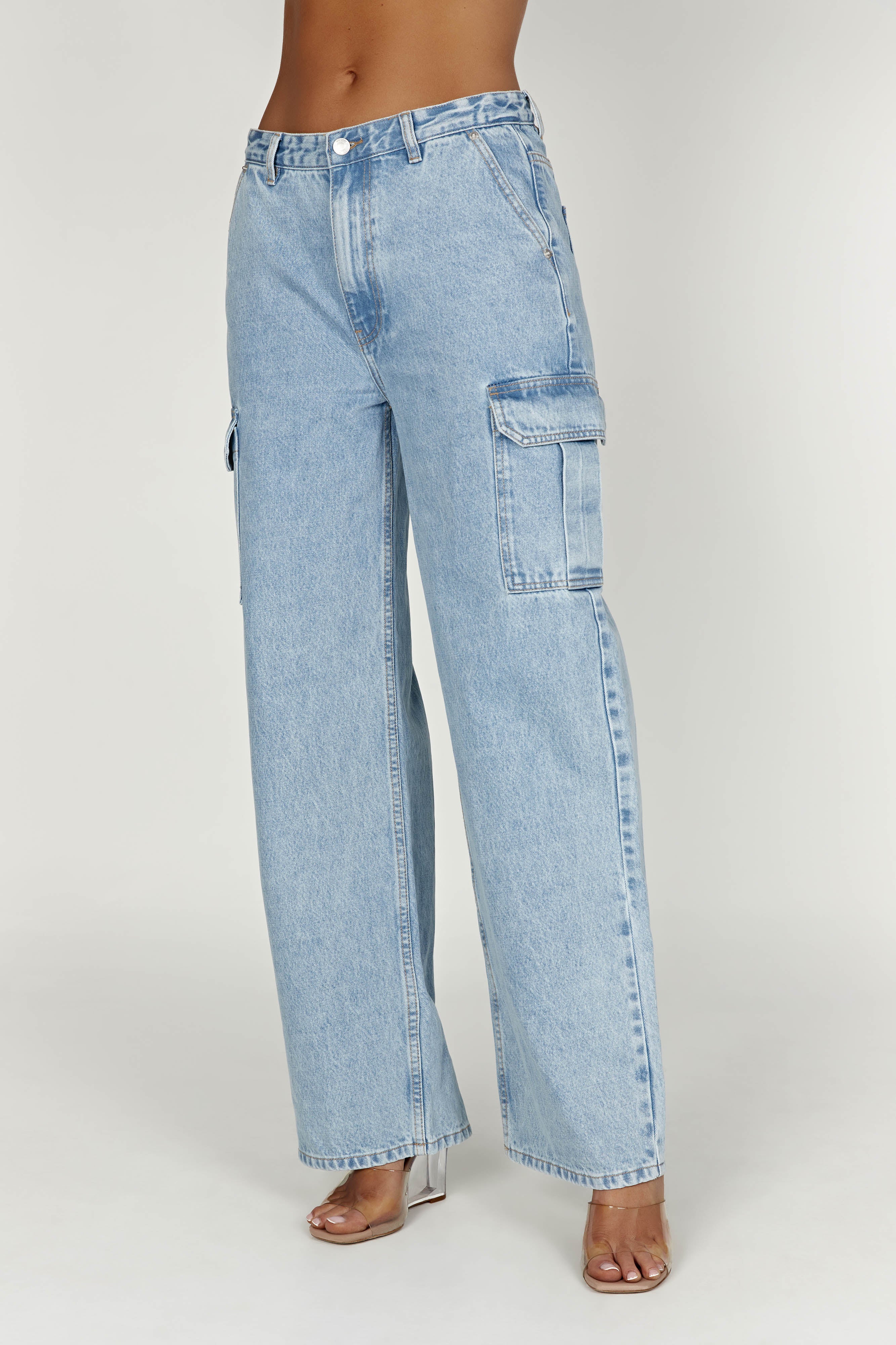 Jagger Relaxed Denim Jean - Mid Blue