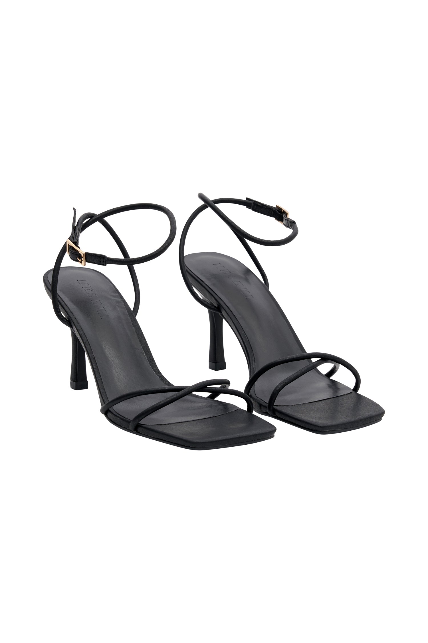 Monroe Criss Cross Heels - Black