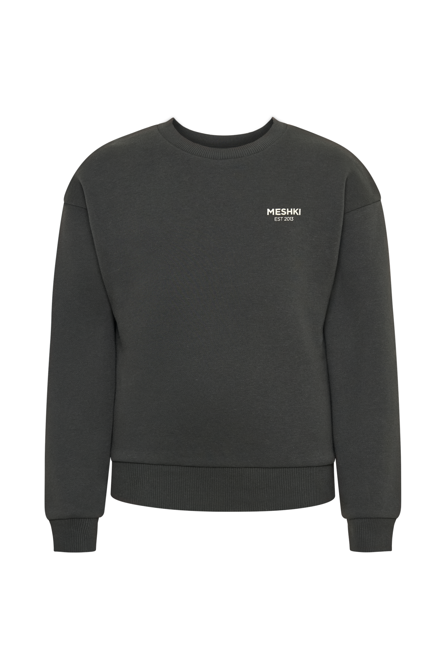 Phoenix Oversized Unisex Crewneck Jumper - Dusk Black