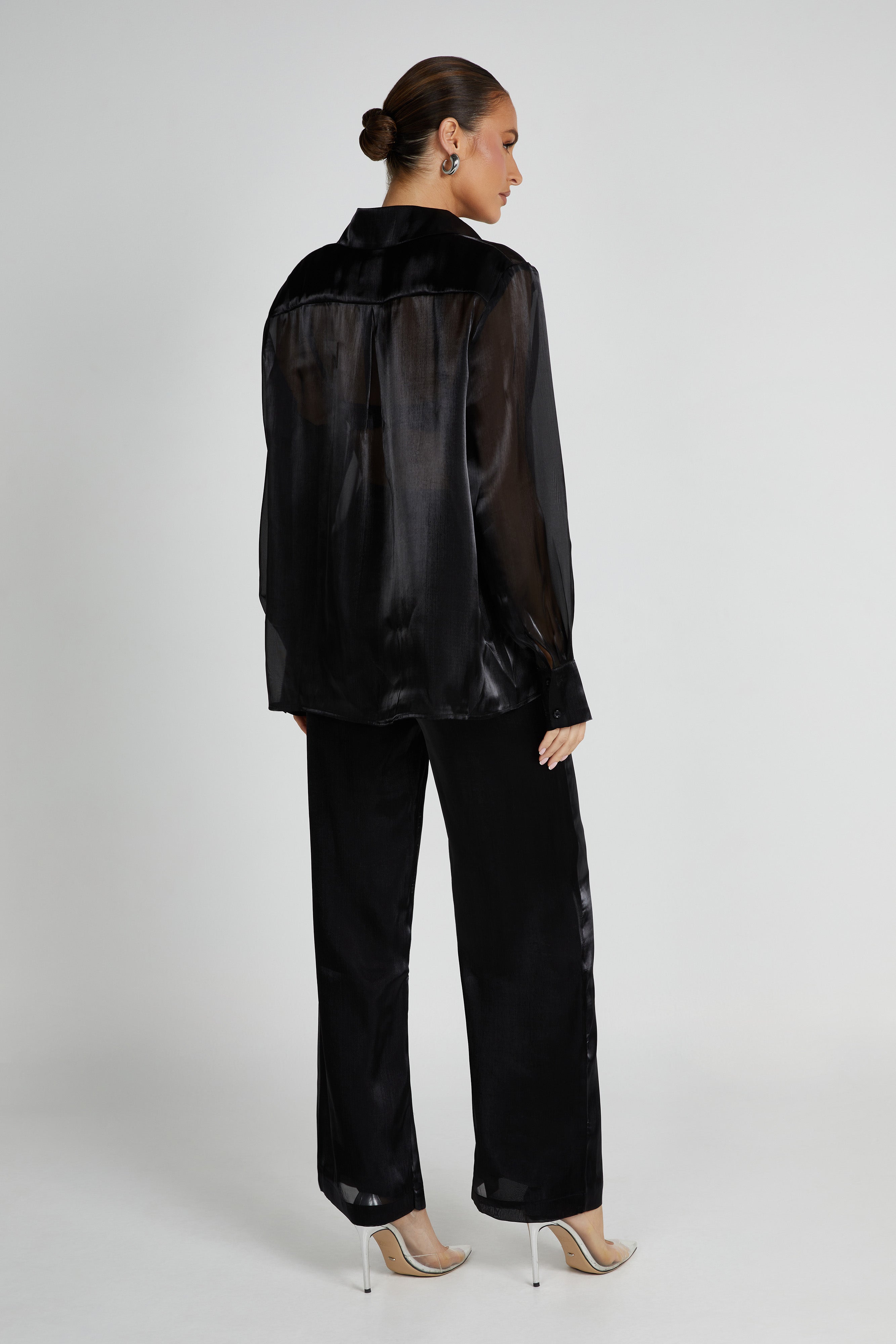 Kinsley Sheer Pants - Black