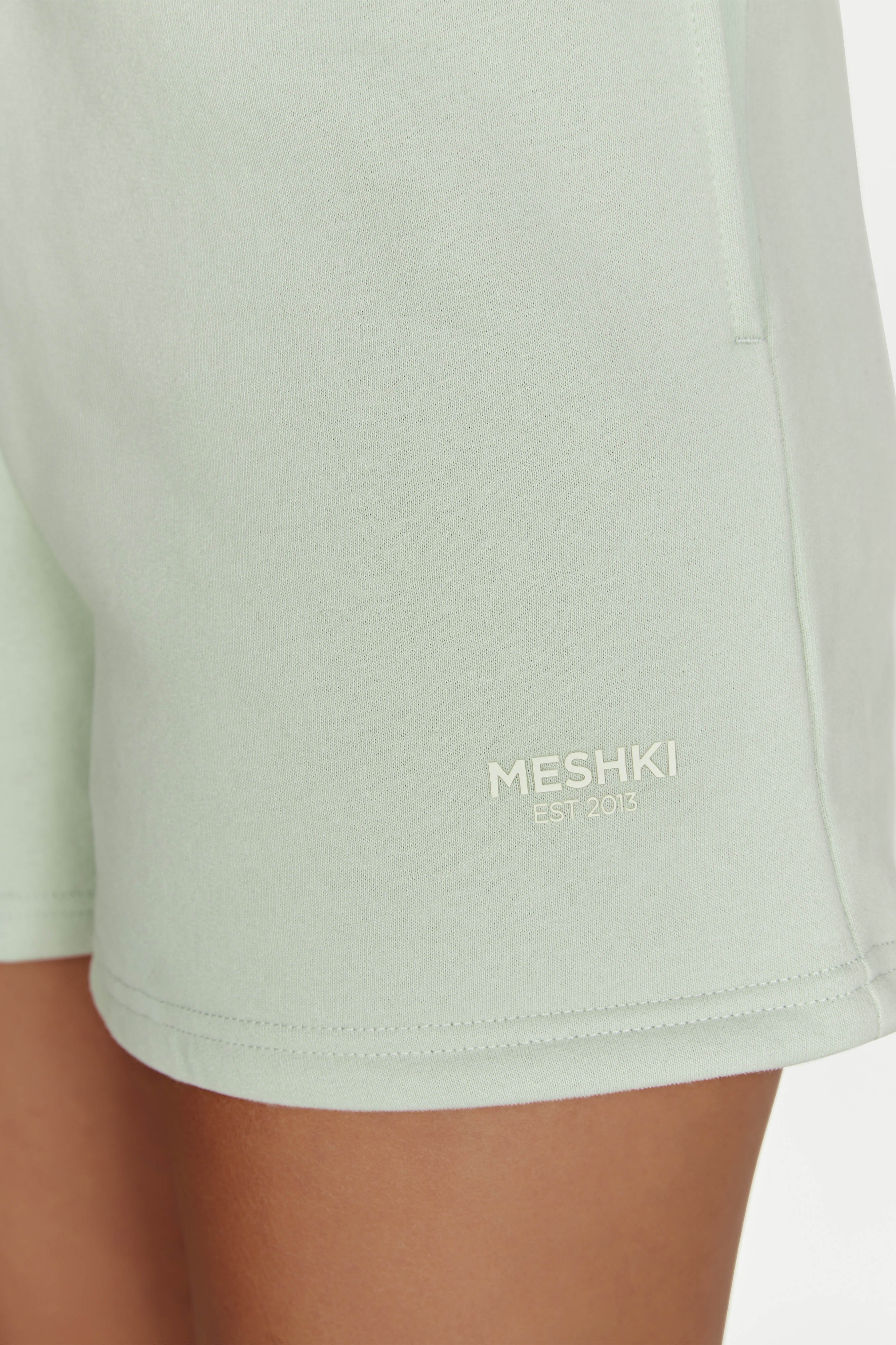 Jude Unisex Jogger Short - Light Sage