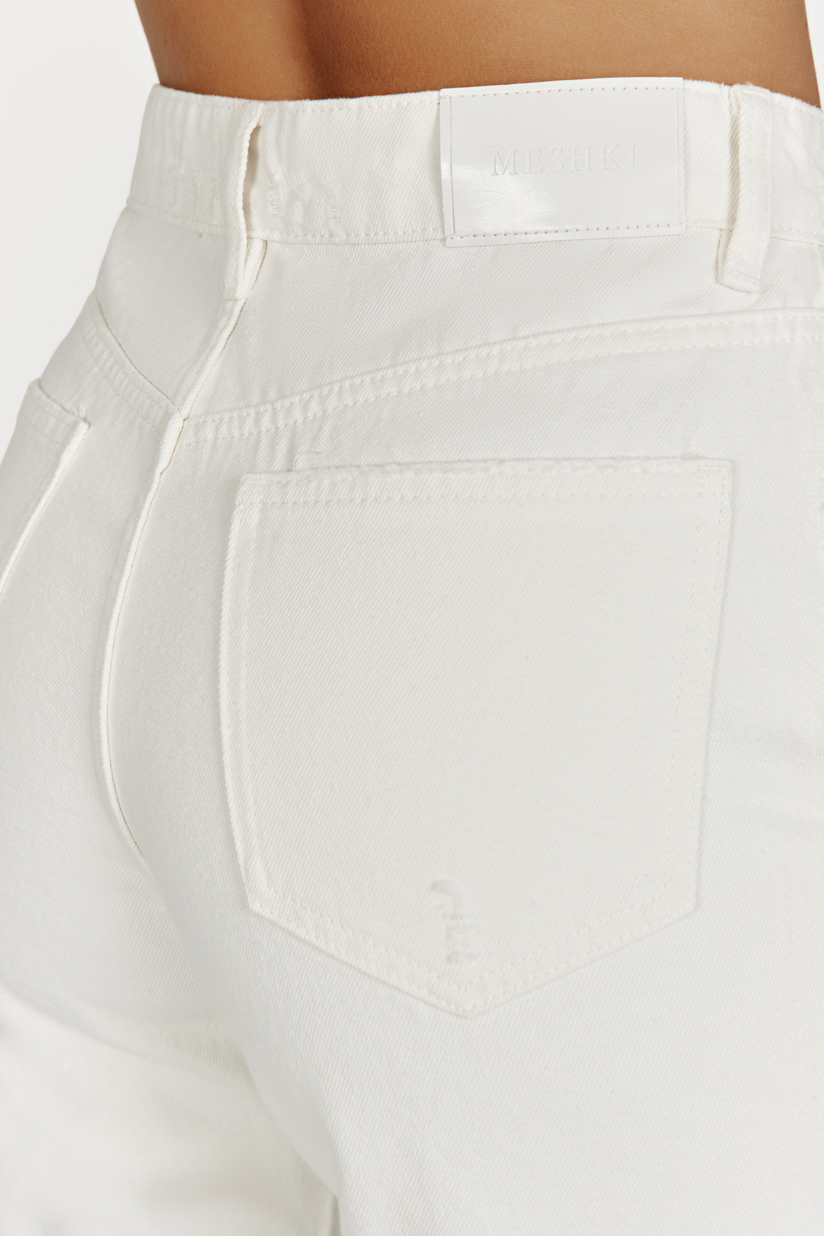 Tina Mom Jean - Ecru