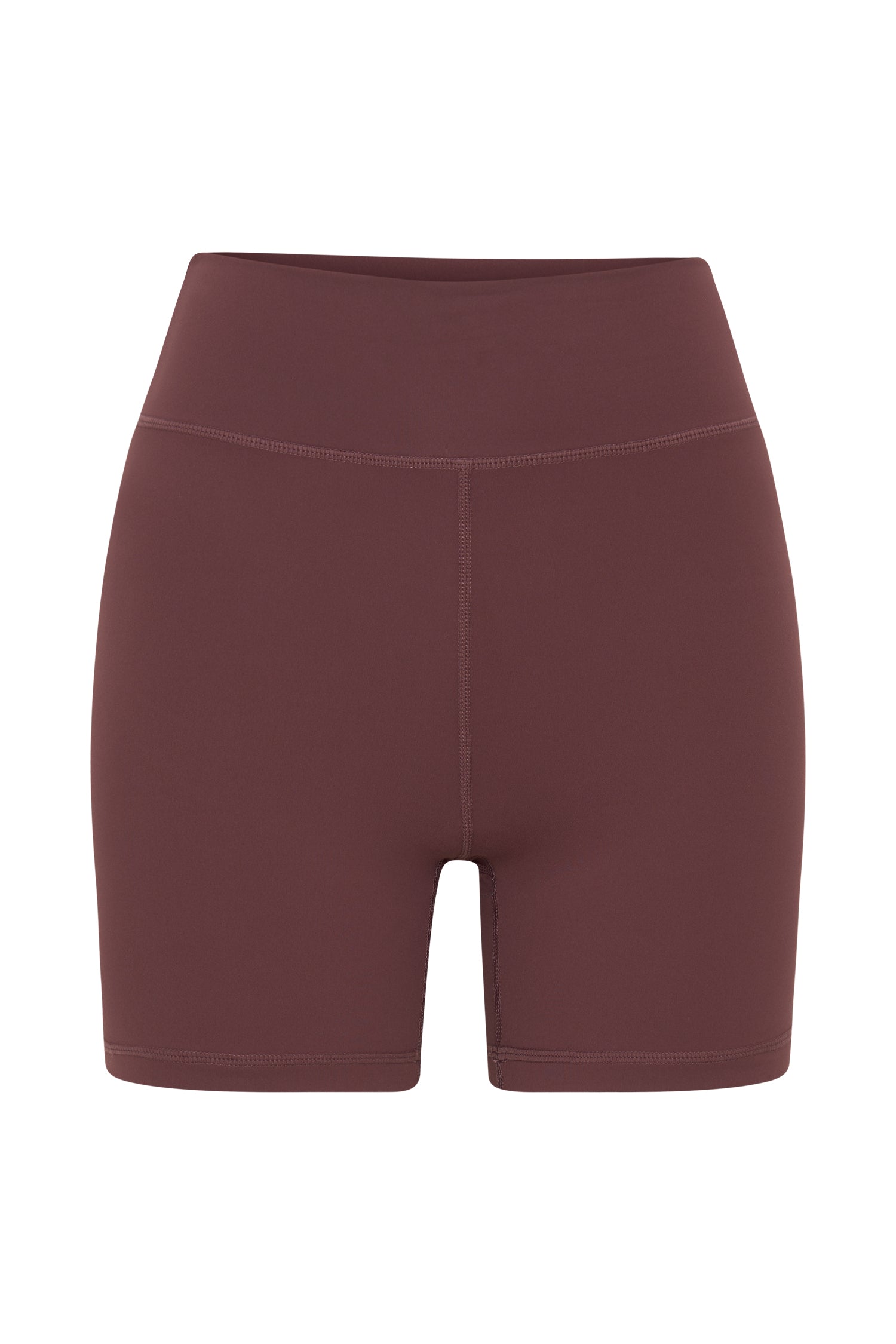 Carly Bike Shorts - Mahogany