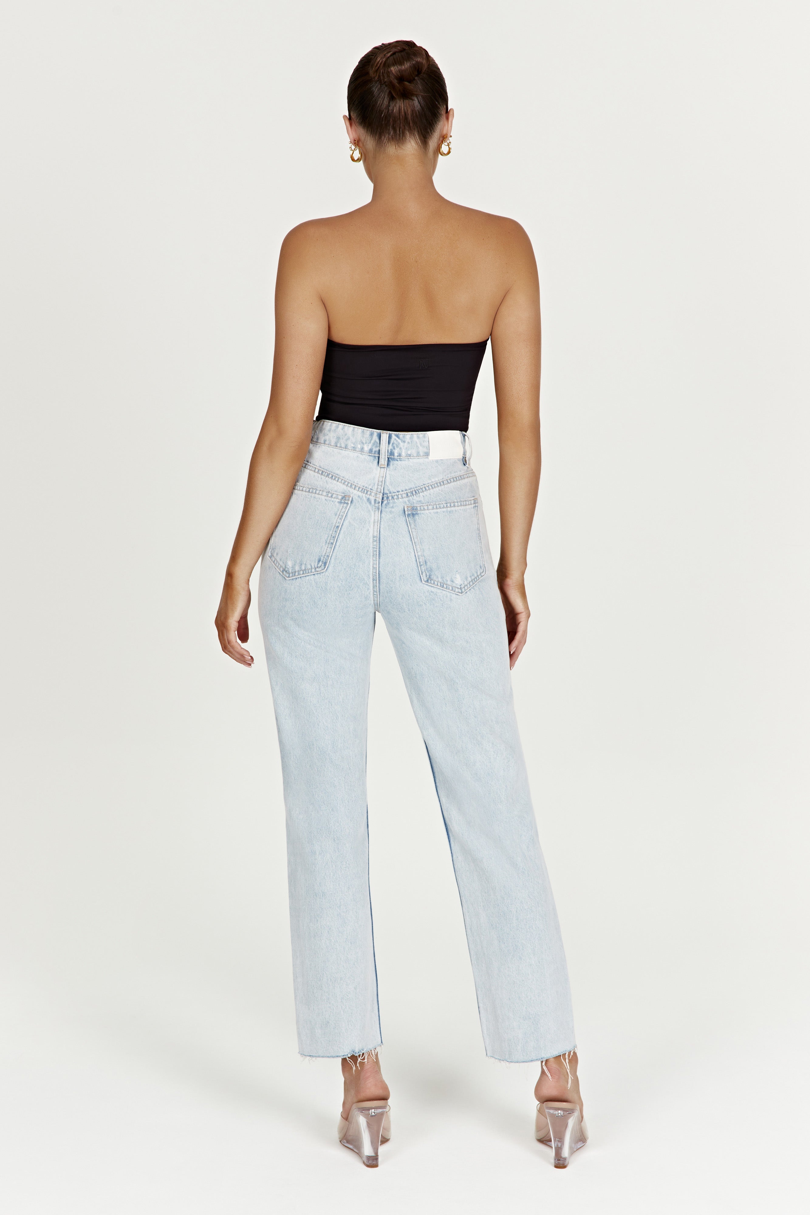Tina Mom Jean - Light Blue