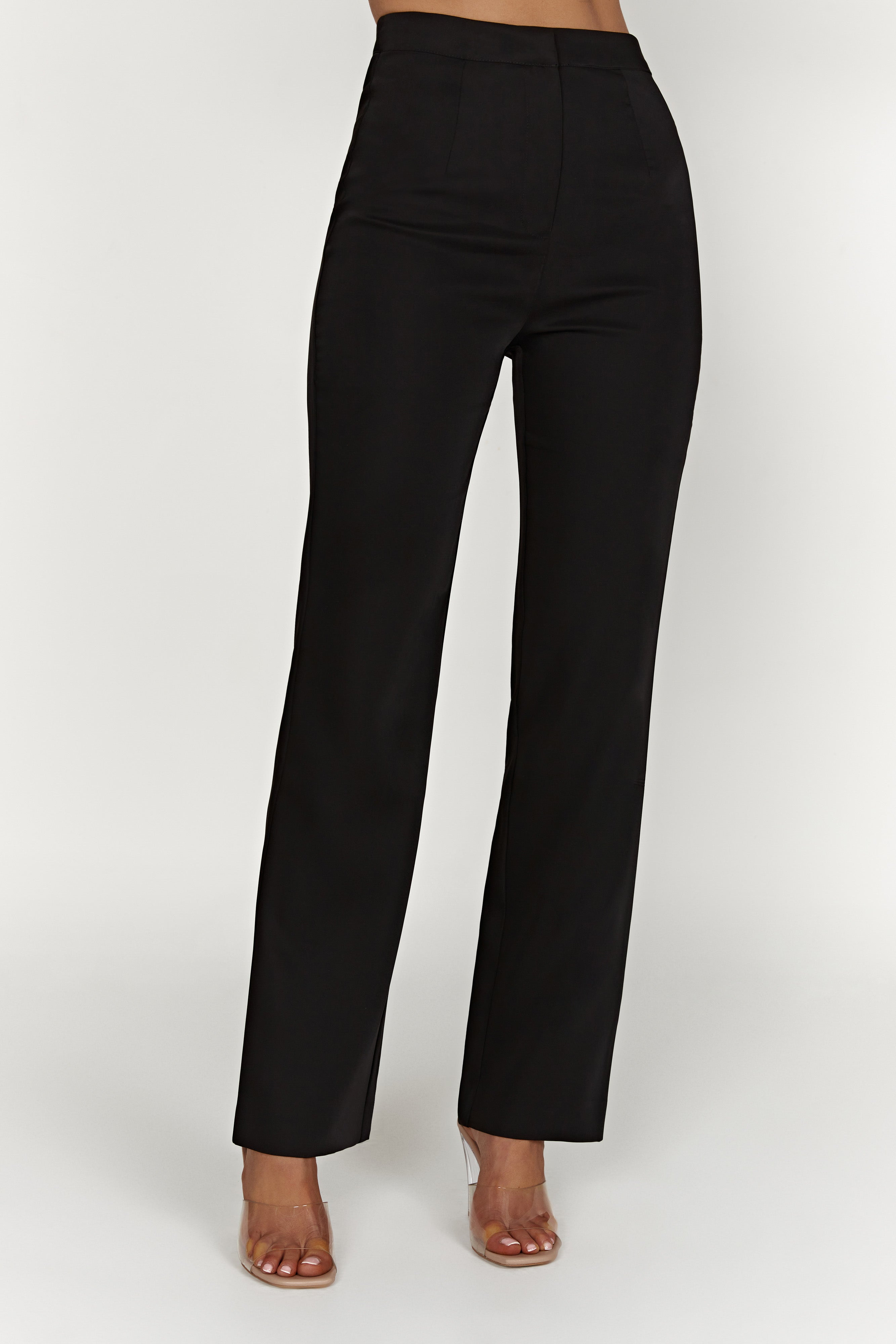 Allanah Straight Leg Pant - Black