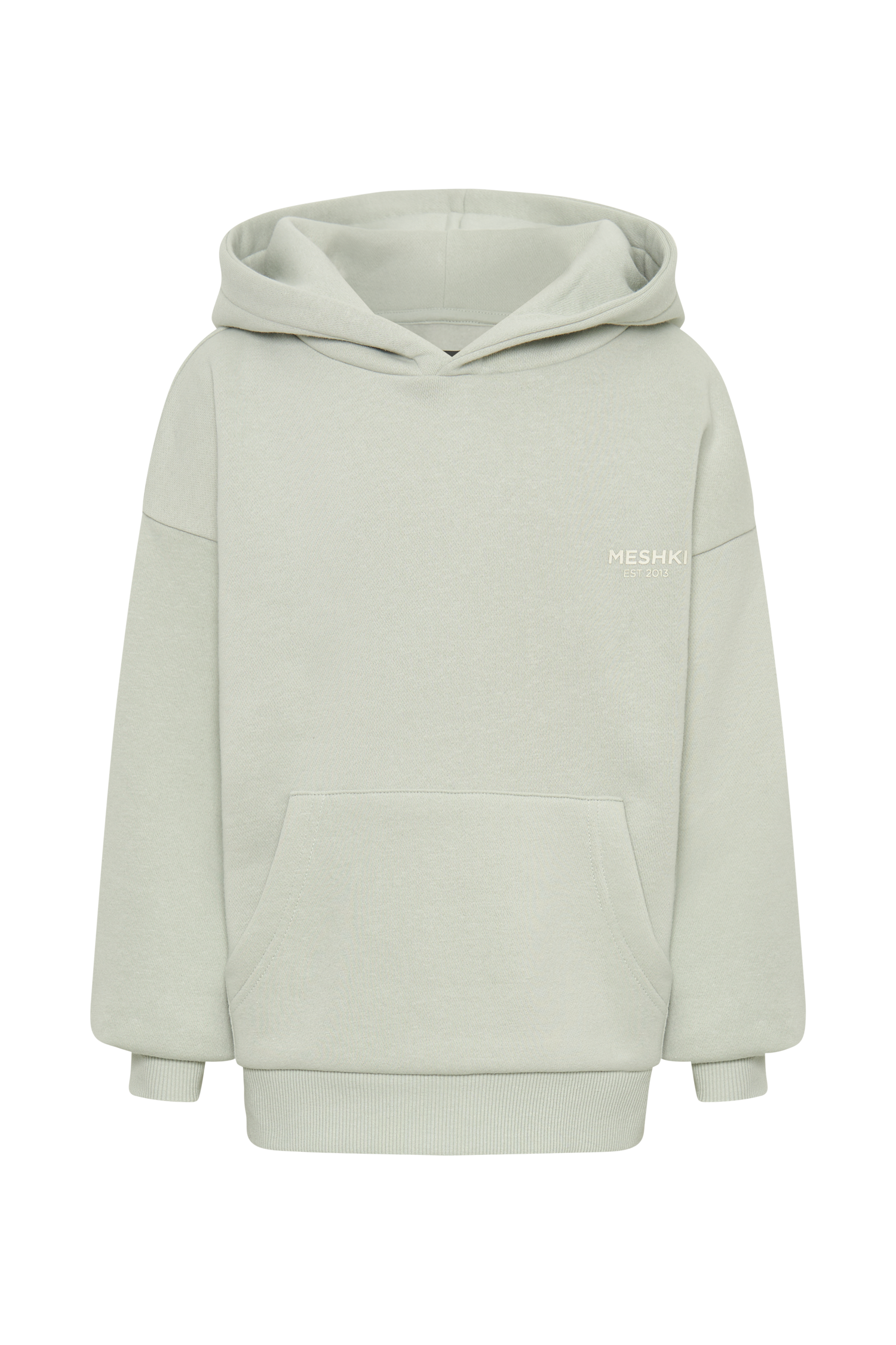 Bernie Oversized Unisex Hoodie - Light Sage
