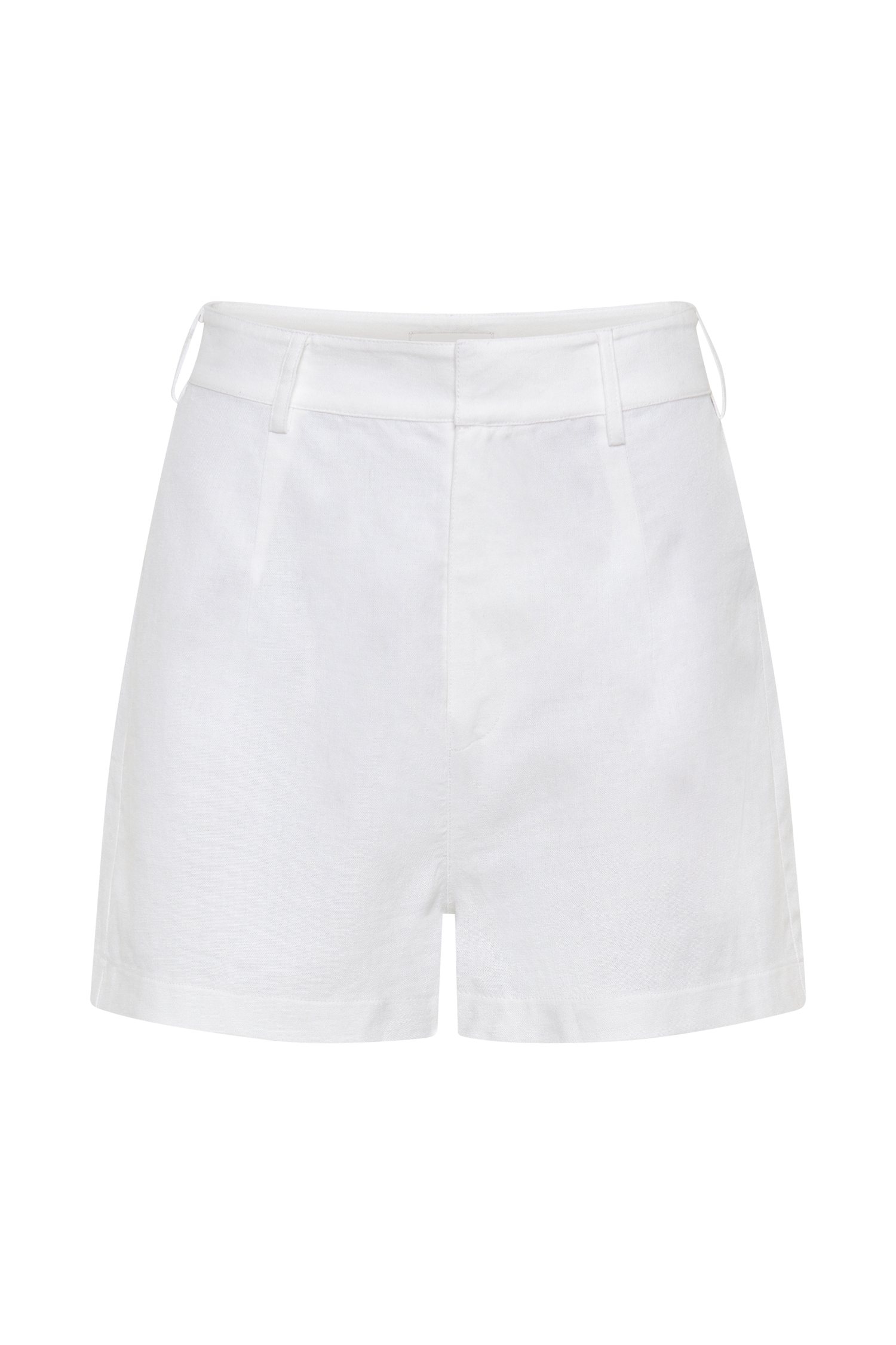 Jadri Linen Shorts - White