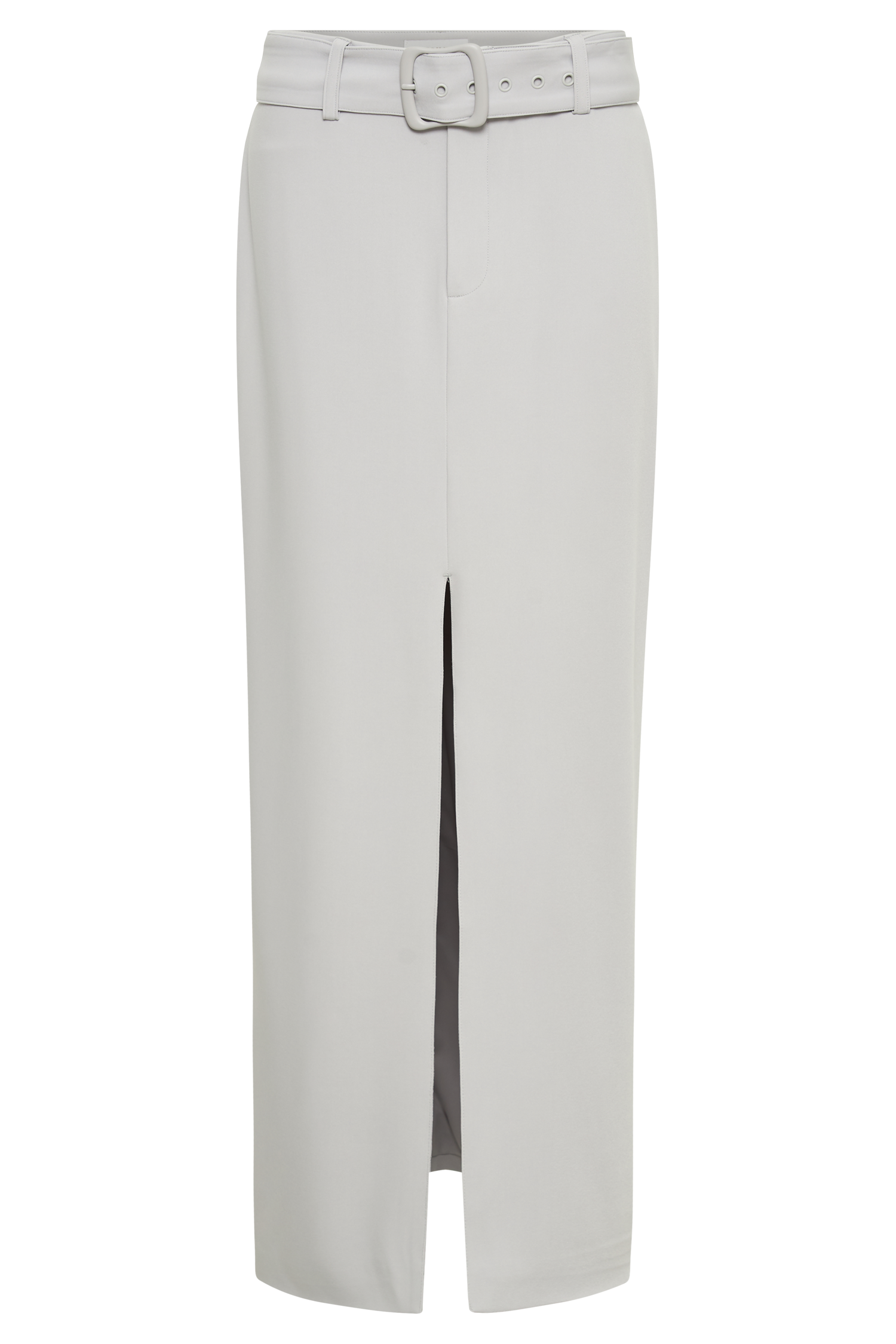 Daria Suiting Midi Skirt - Ice Grey