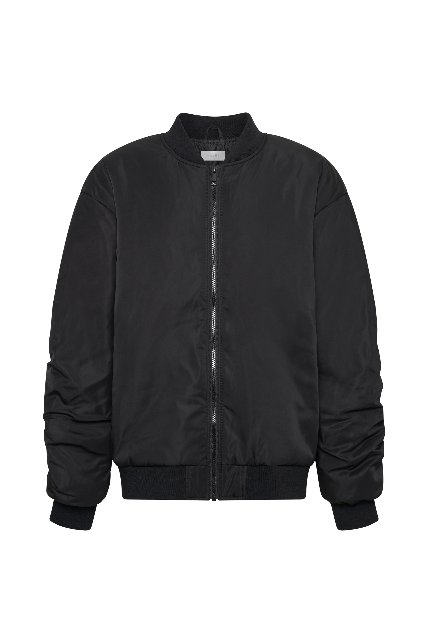 Johanna Recycled Bomber Jacket - Black